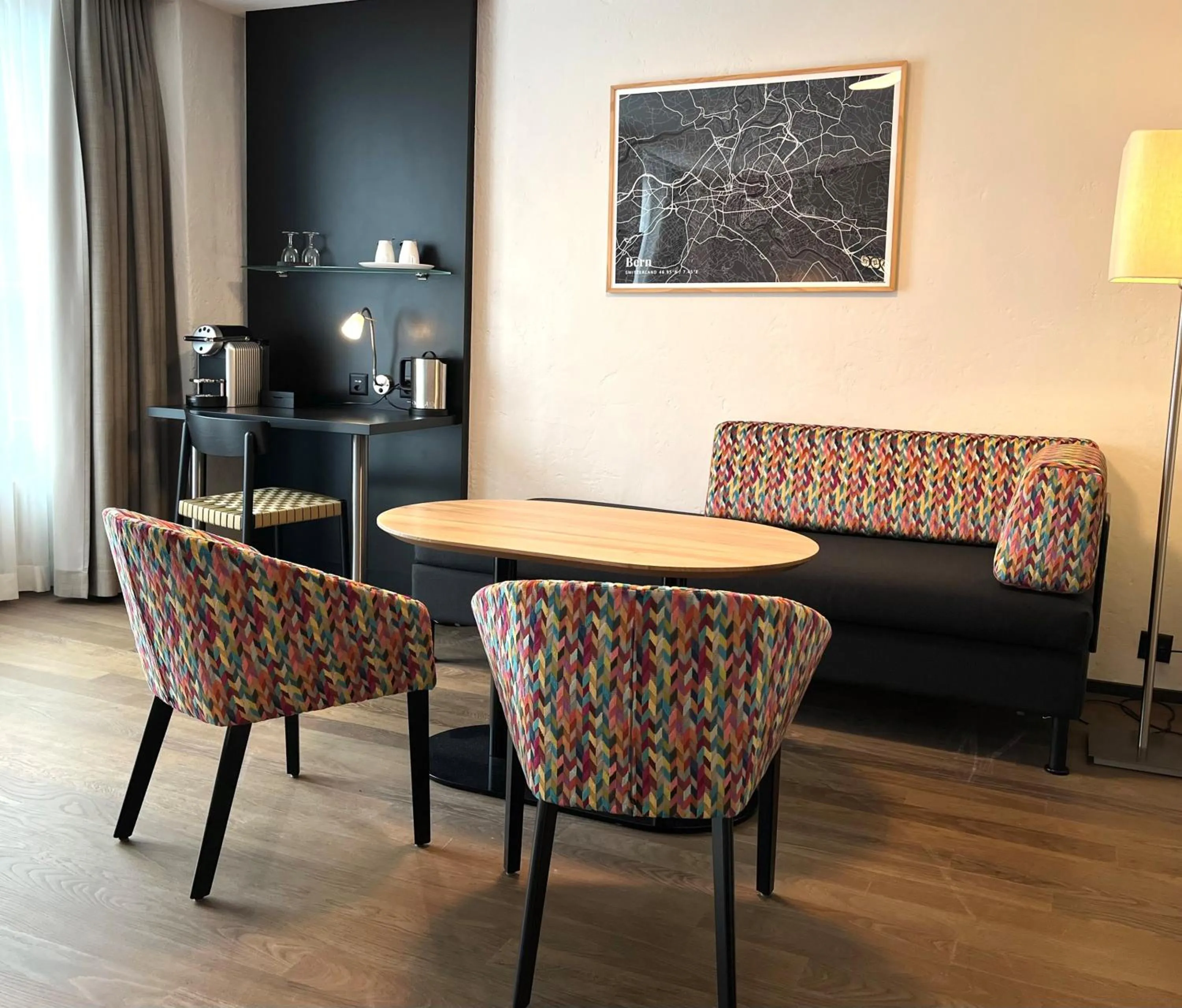 Seating area in Hotel Interlaken