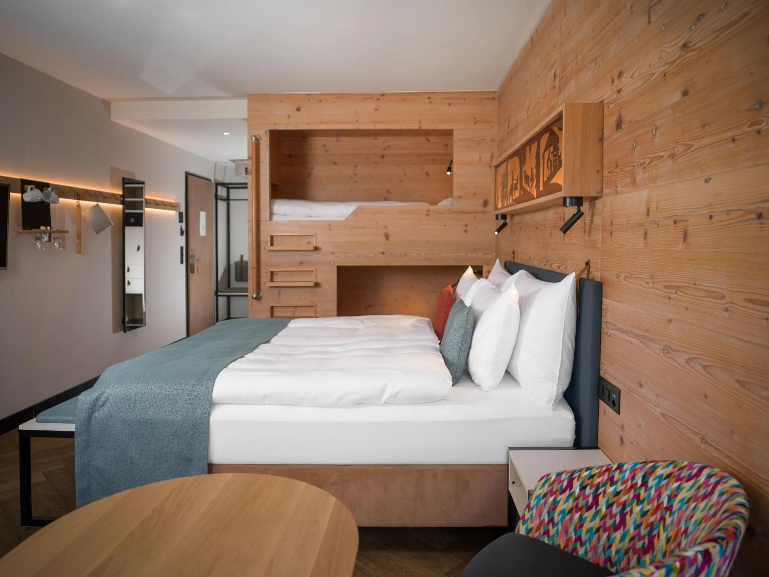 Bed in Hotel Interlaken