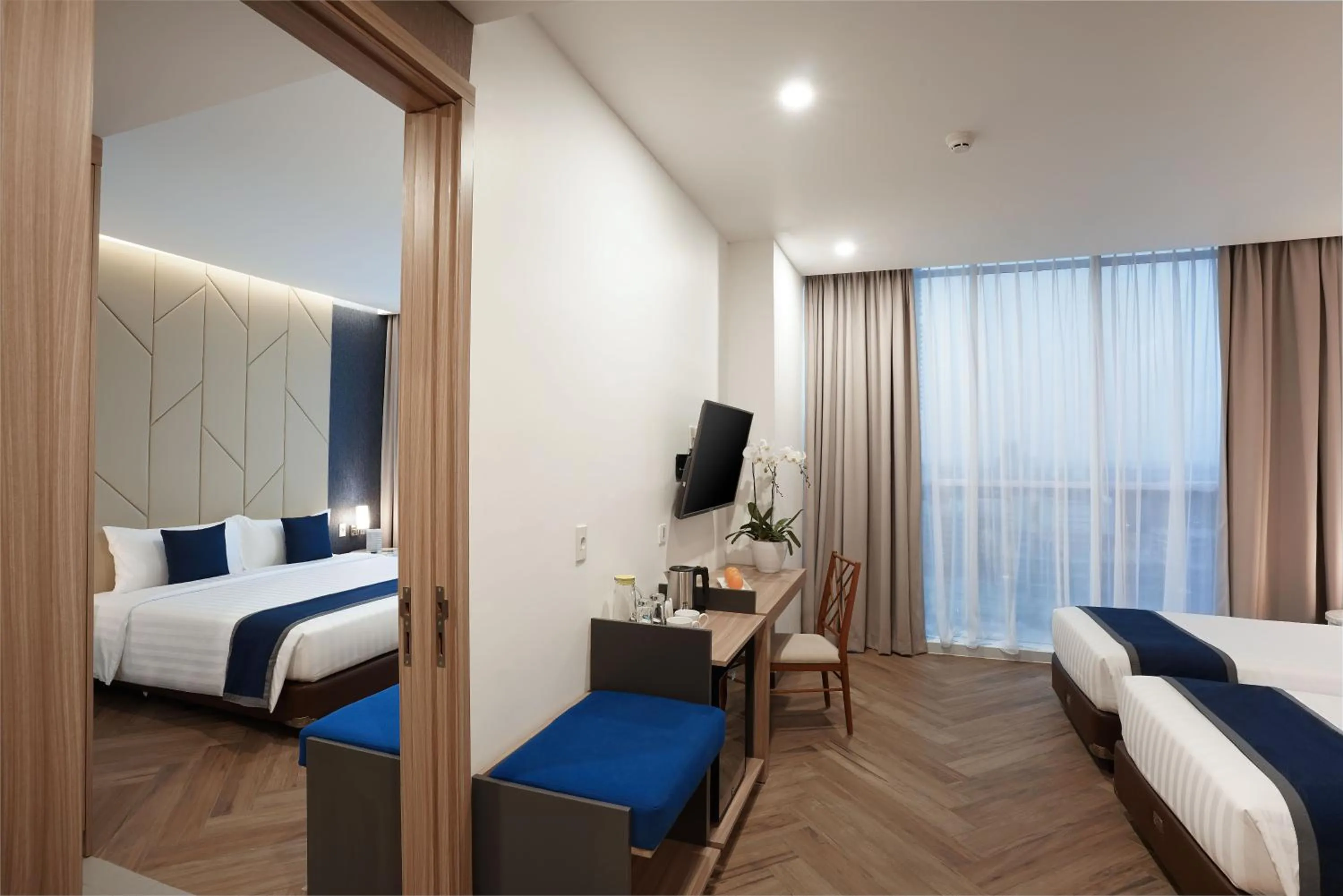 Bedroom, Bed in Aston Kemayoran City Hotel