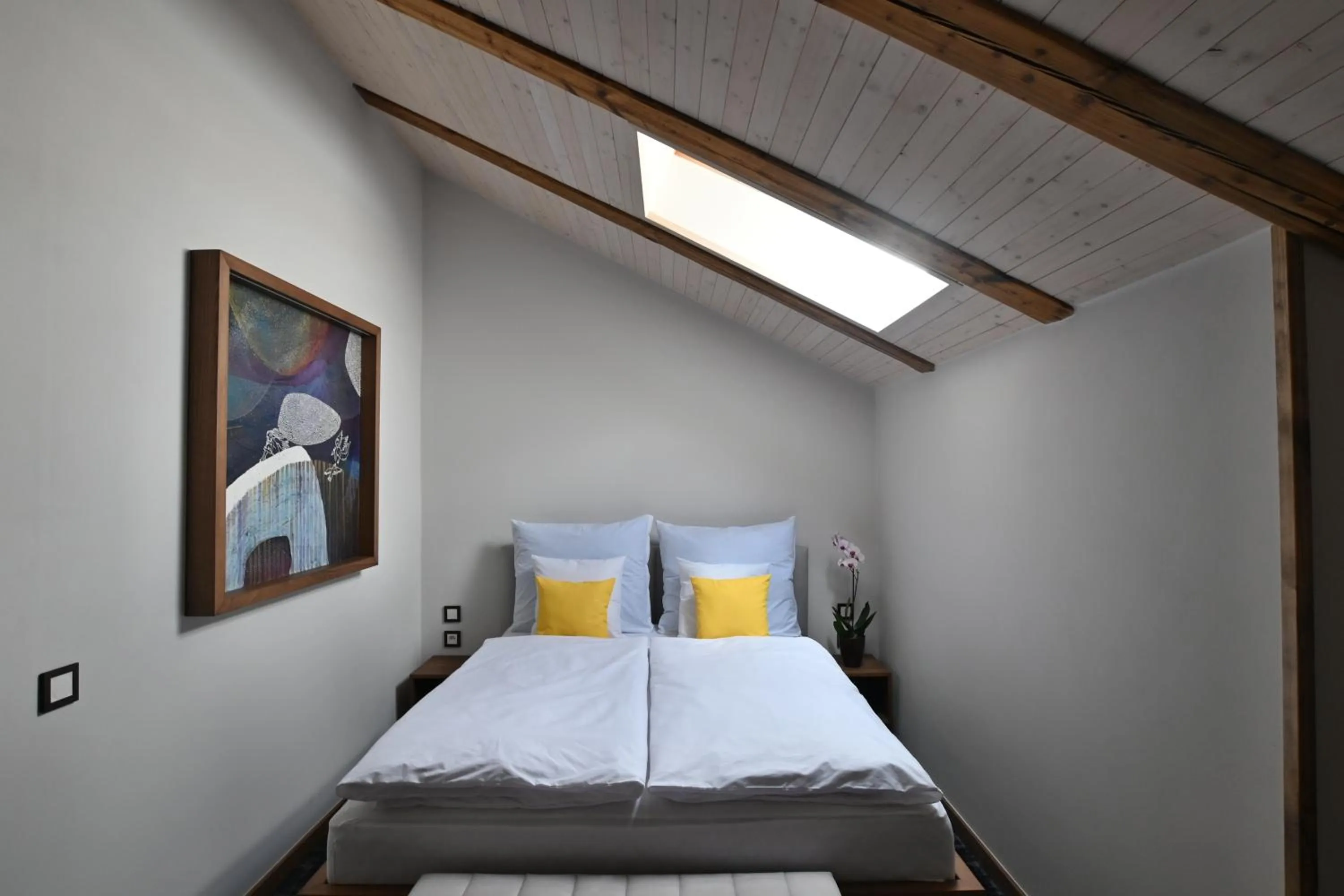 Bed in Apartmány Spessart