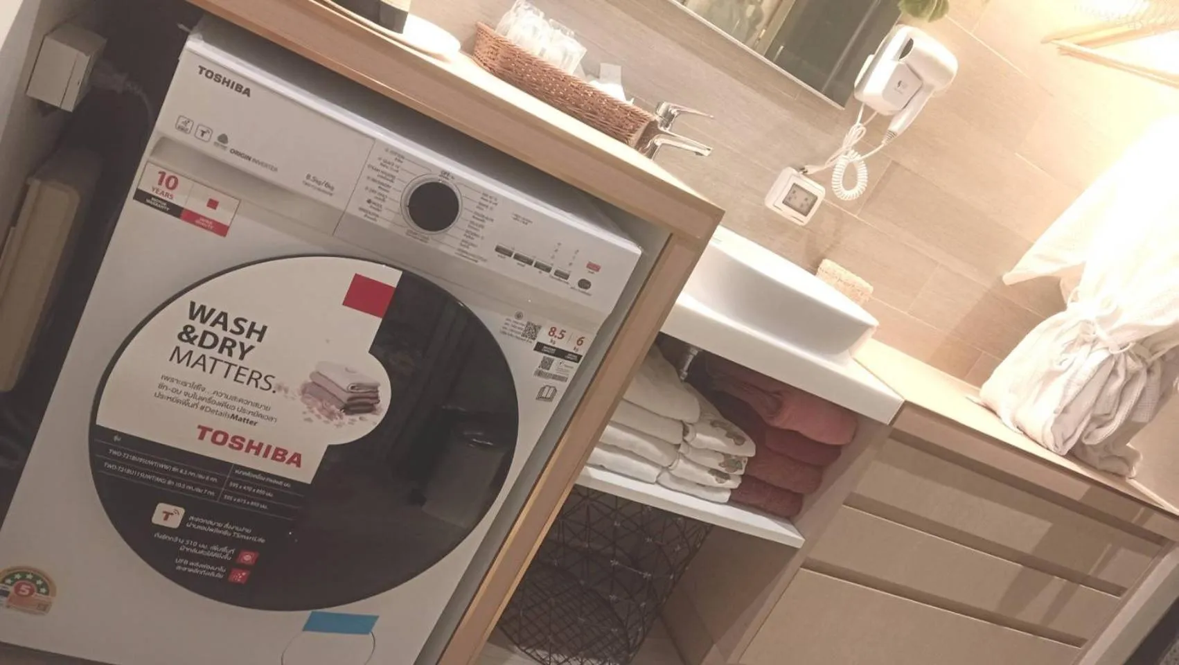 Bathroom in Veranda Residence Pattaya Nice Monthly rate available now