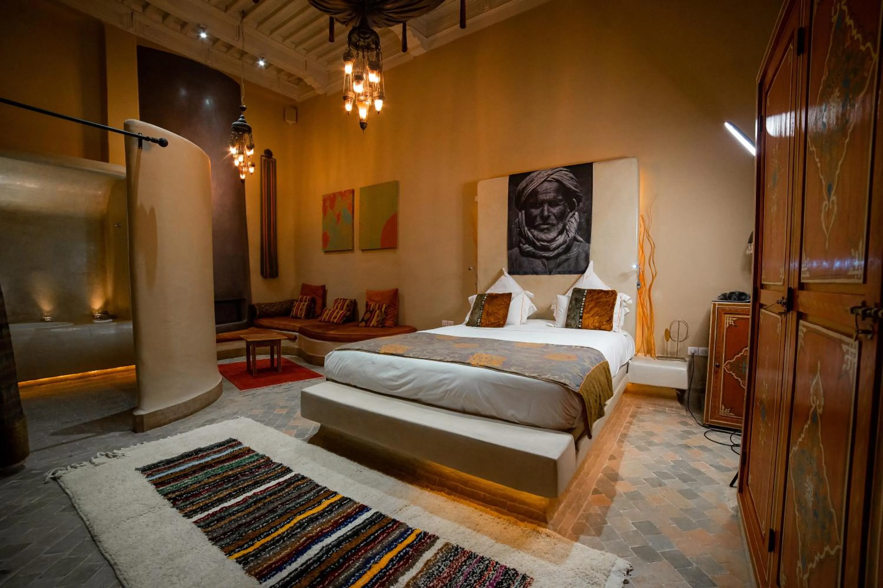 Photo of the whole room, Bed in MAISON MK Adults ONLY - Music Riad