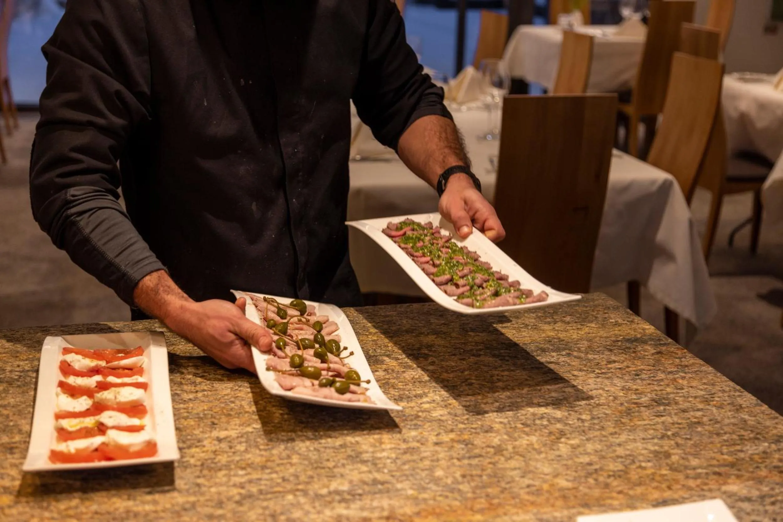 Restaurant/places to eat in Albana Hotel Silvaplana