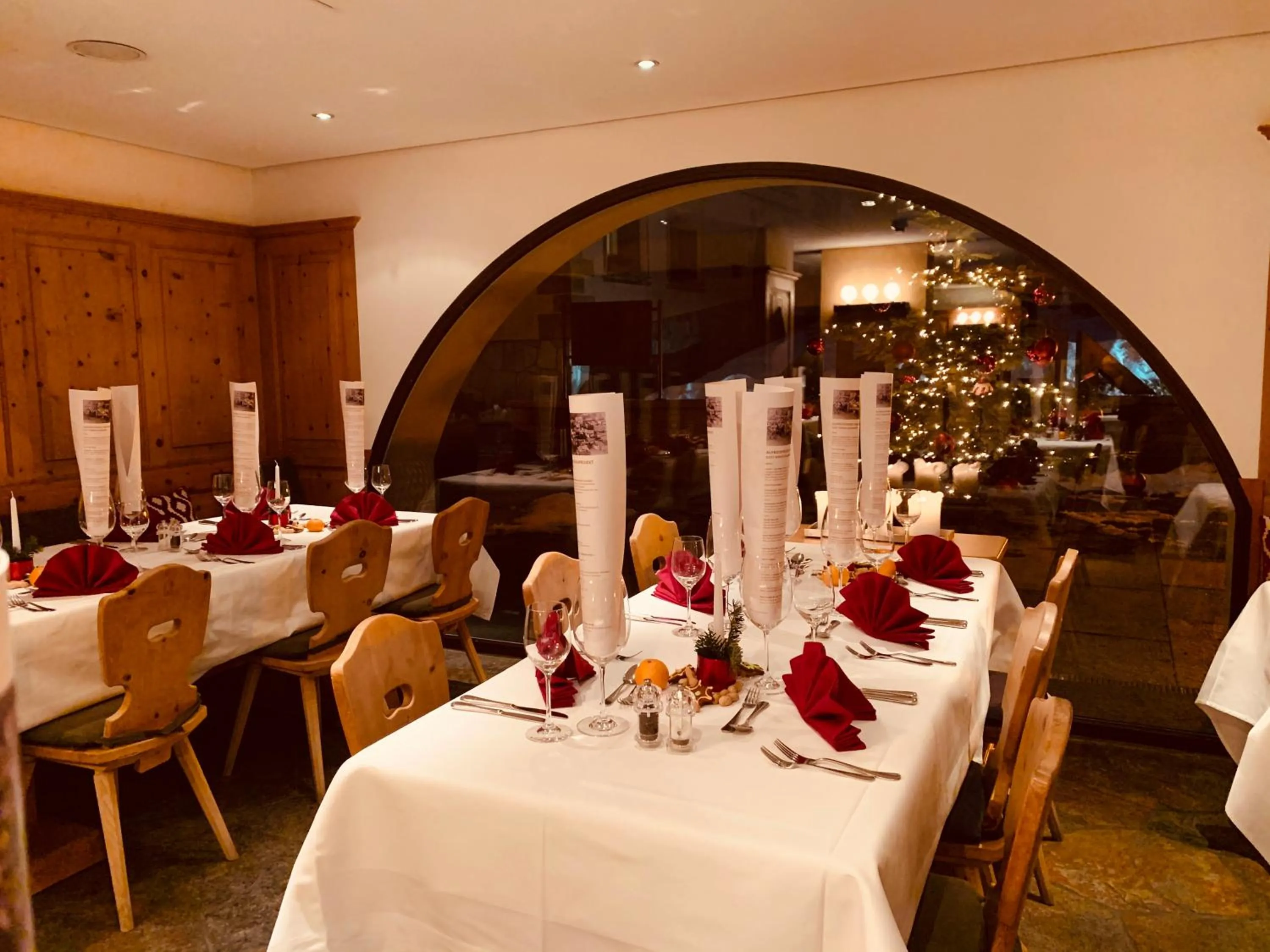 Restaurant/places to eat in Albana Hotel Silvaplana