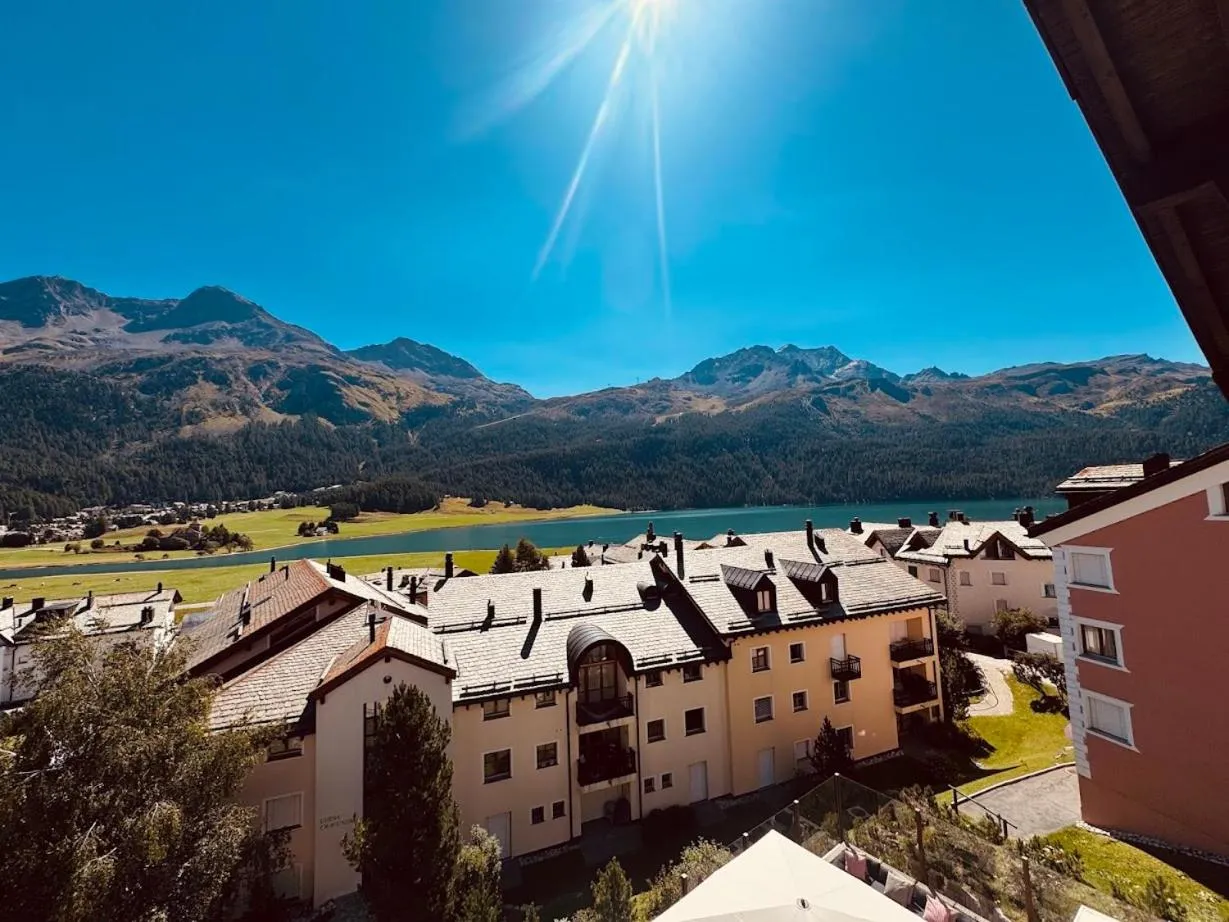 View (from property/room) in Albana Hotel Silvaplana