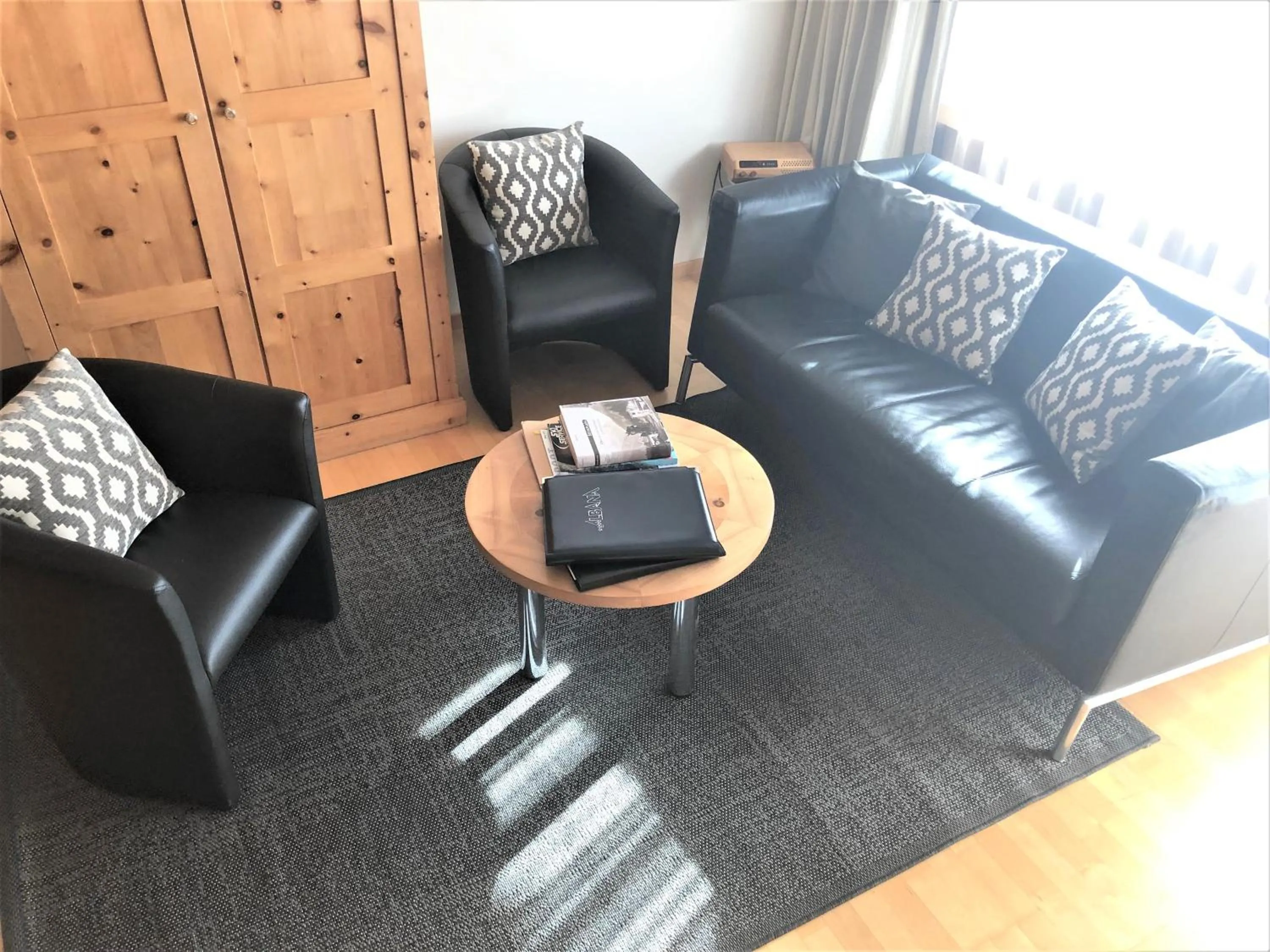 Living room in Albana Hotel Silvaplana