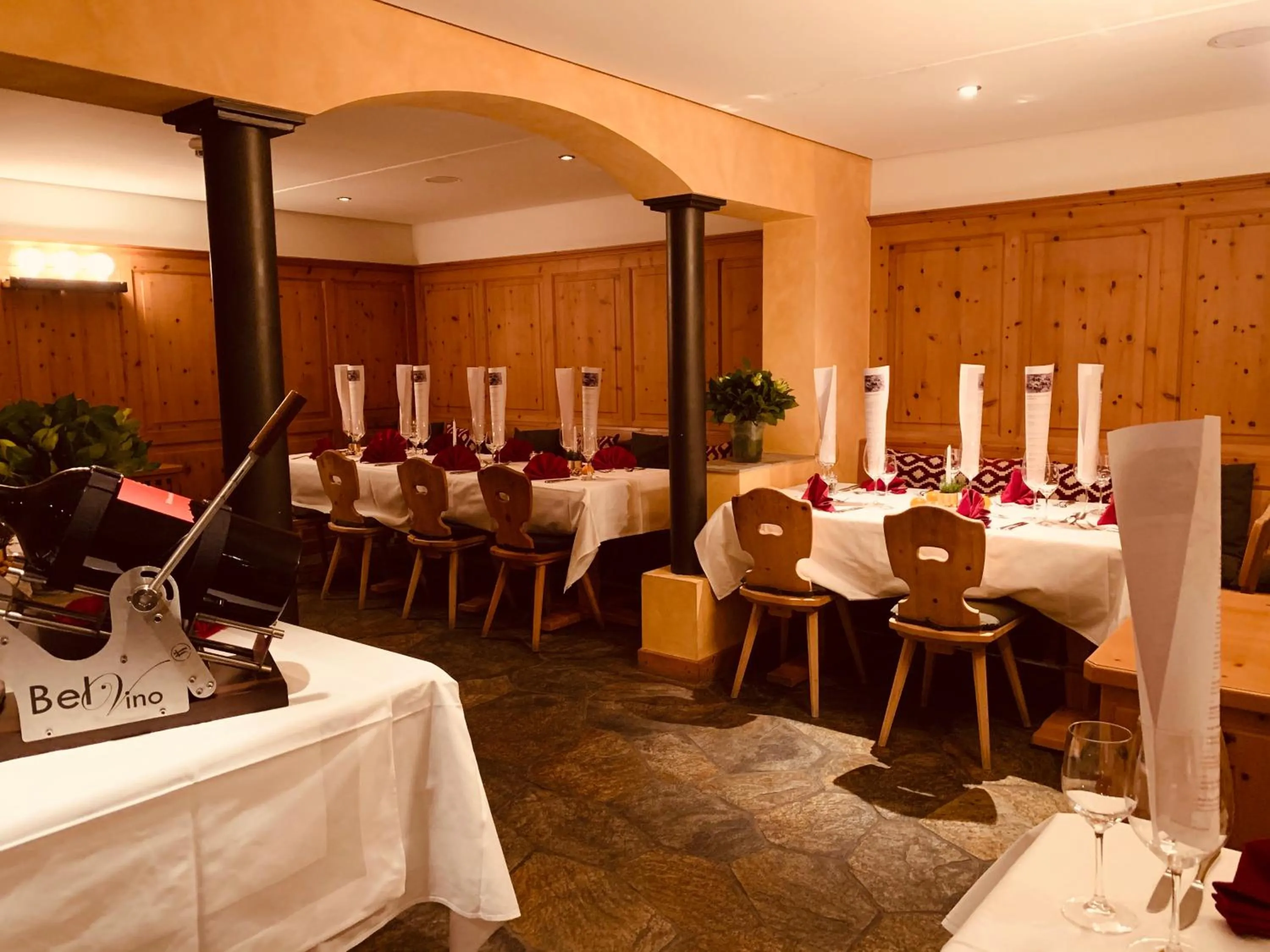 Restaurant/places to eat in Albana Hotel Silvaplana