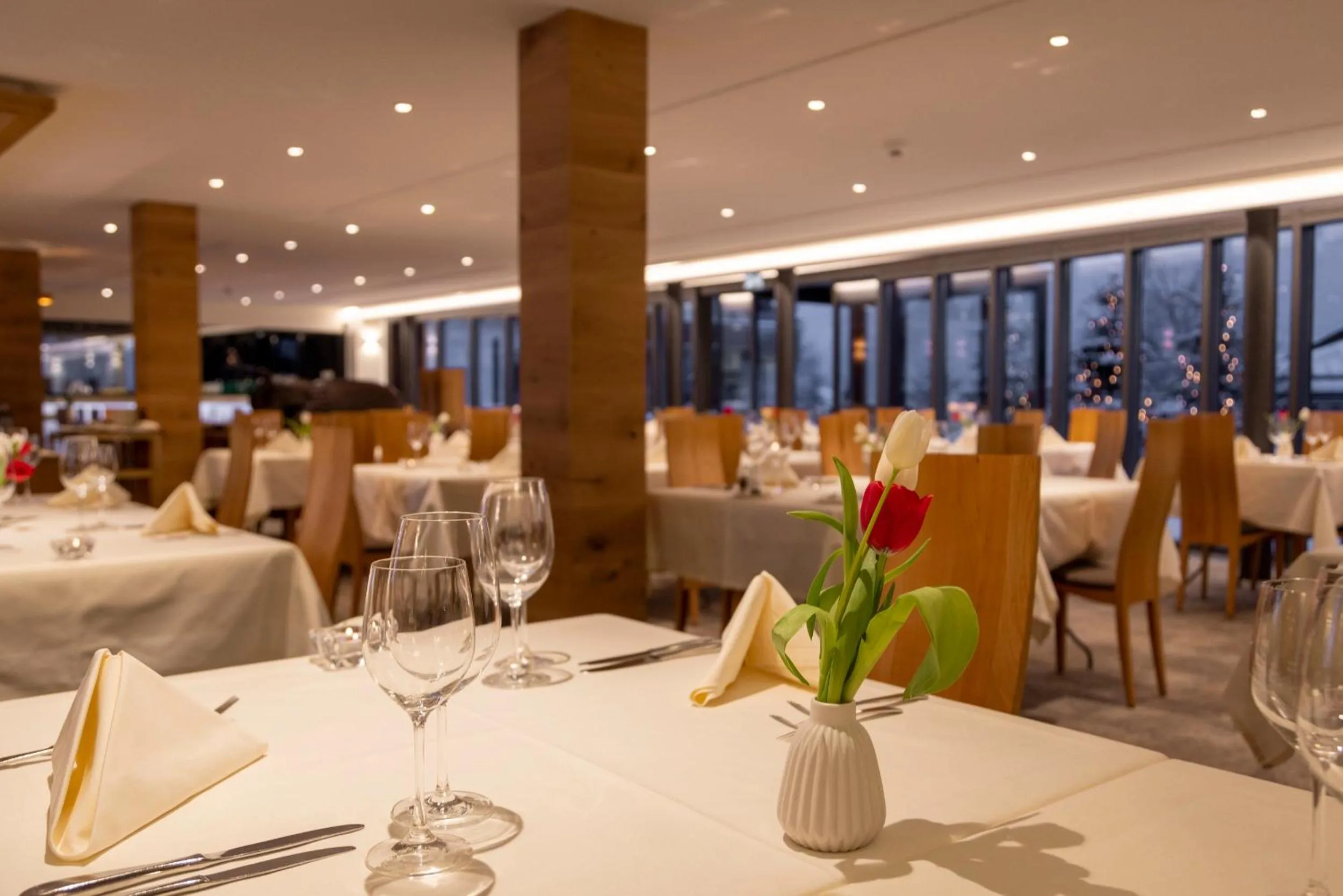 Restaurant/places to eat in Albana Hotel Silvaplana