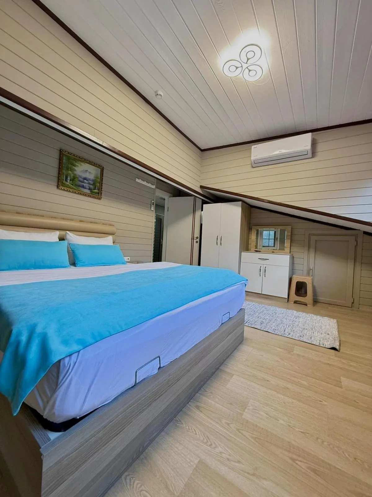 Bed in Konak Grand Apart