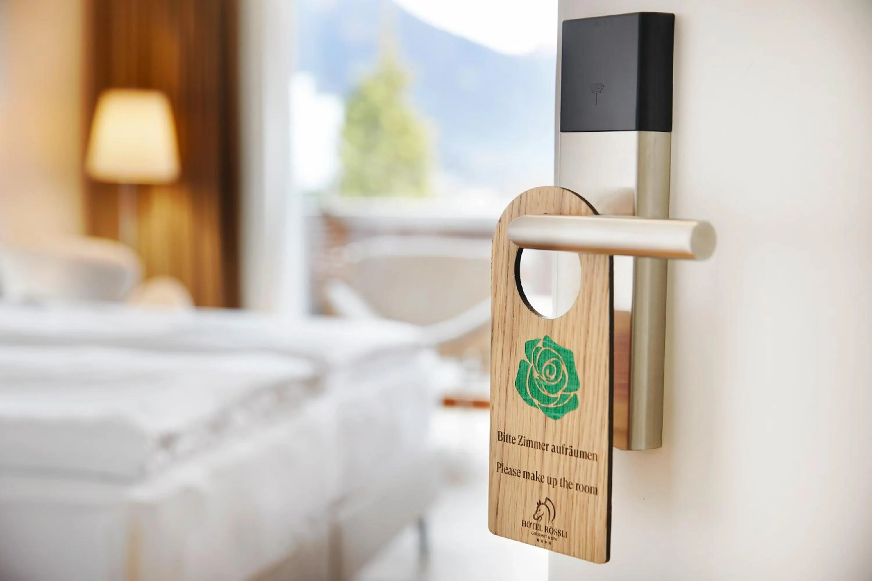 Photo of the whole room, Bed in Hotel Rössli Gourmet & Spa