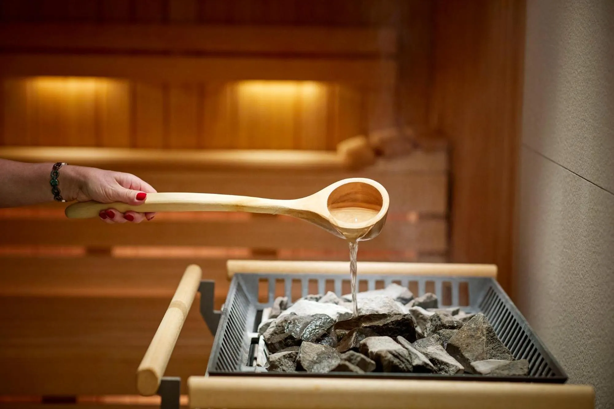 Sauna in Hotel Rössli Gourmet & Spa