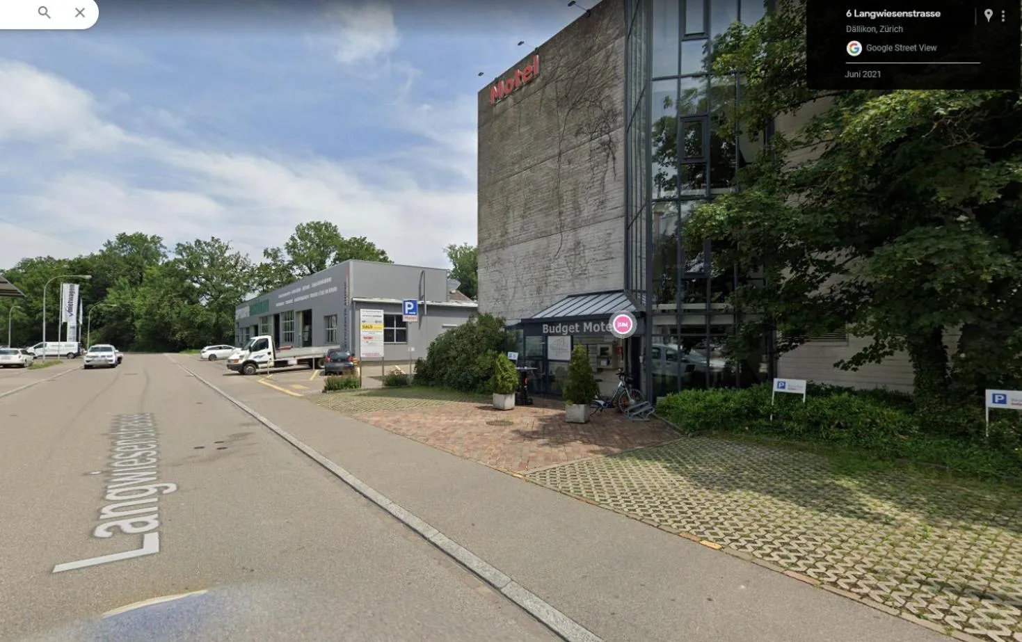 Property building in Budget Motel Self Check-In