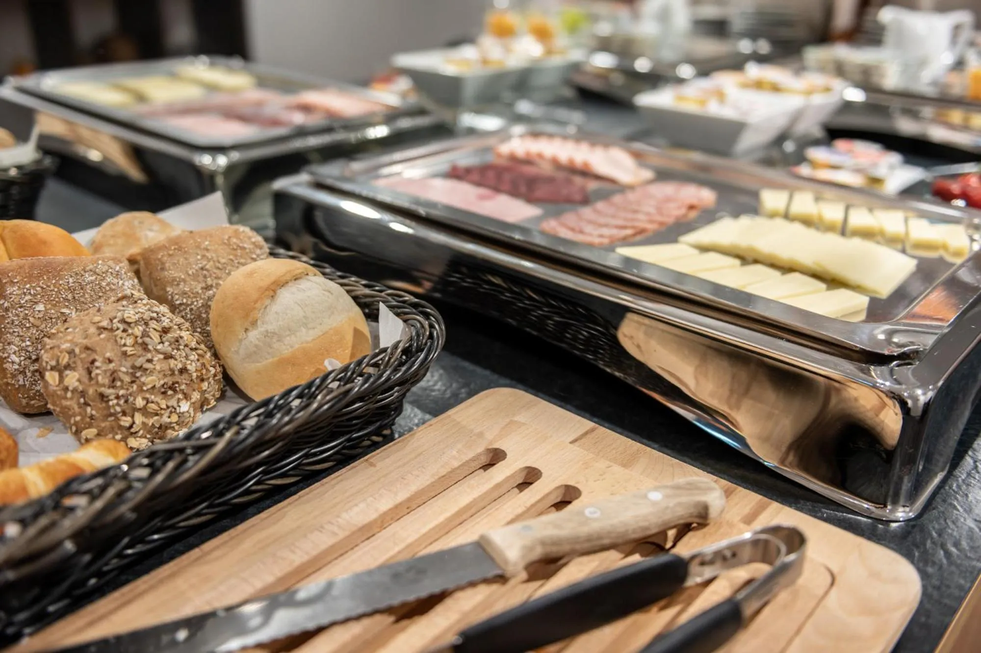 Breakfast in Budget Motel Self Check-In