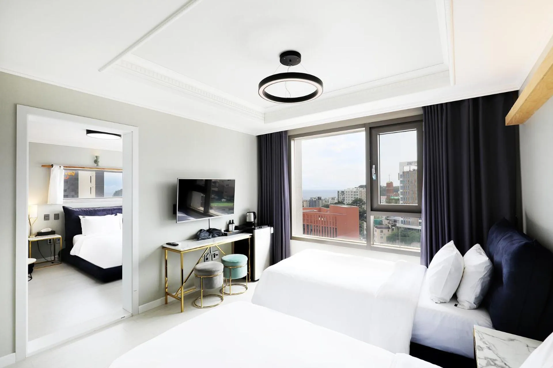 Bed in Cornerstone Hotel