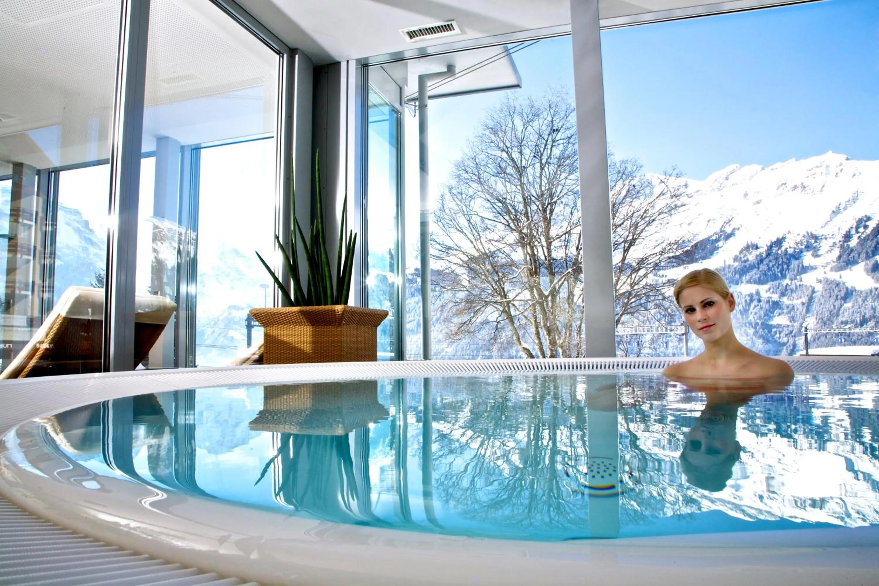 Winter in Hotel Silberhorn - Residences & Spa Wengen