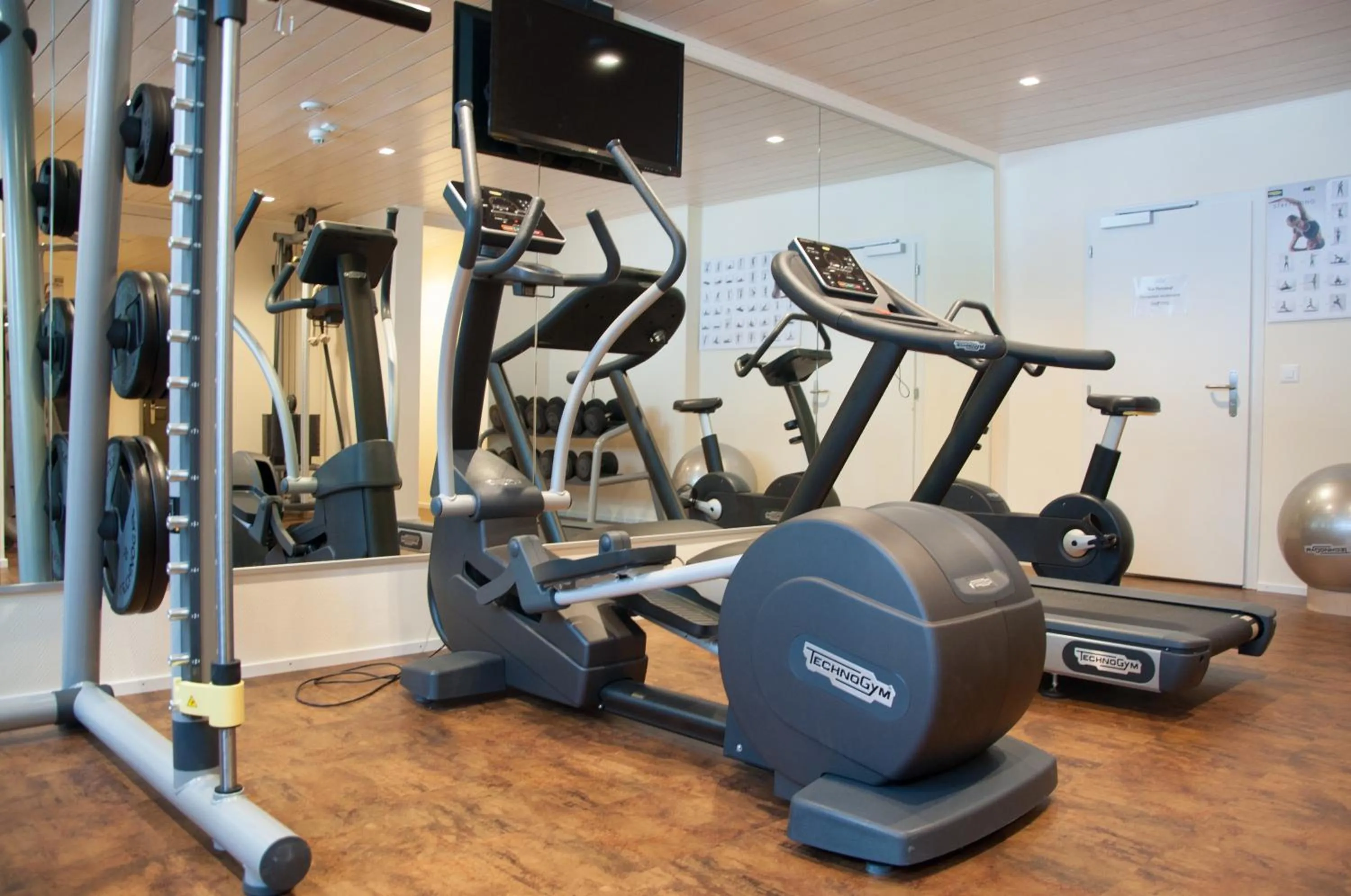Fitness centre/facilities in Hotel Silberhorn - Residences & Spa Wengen