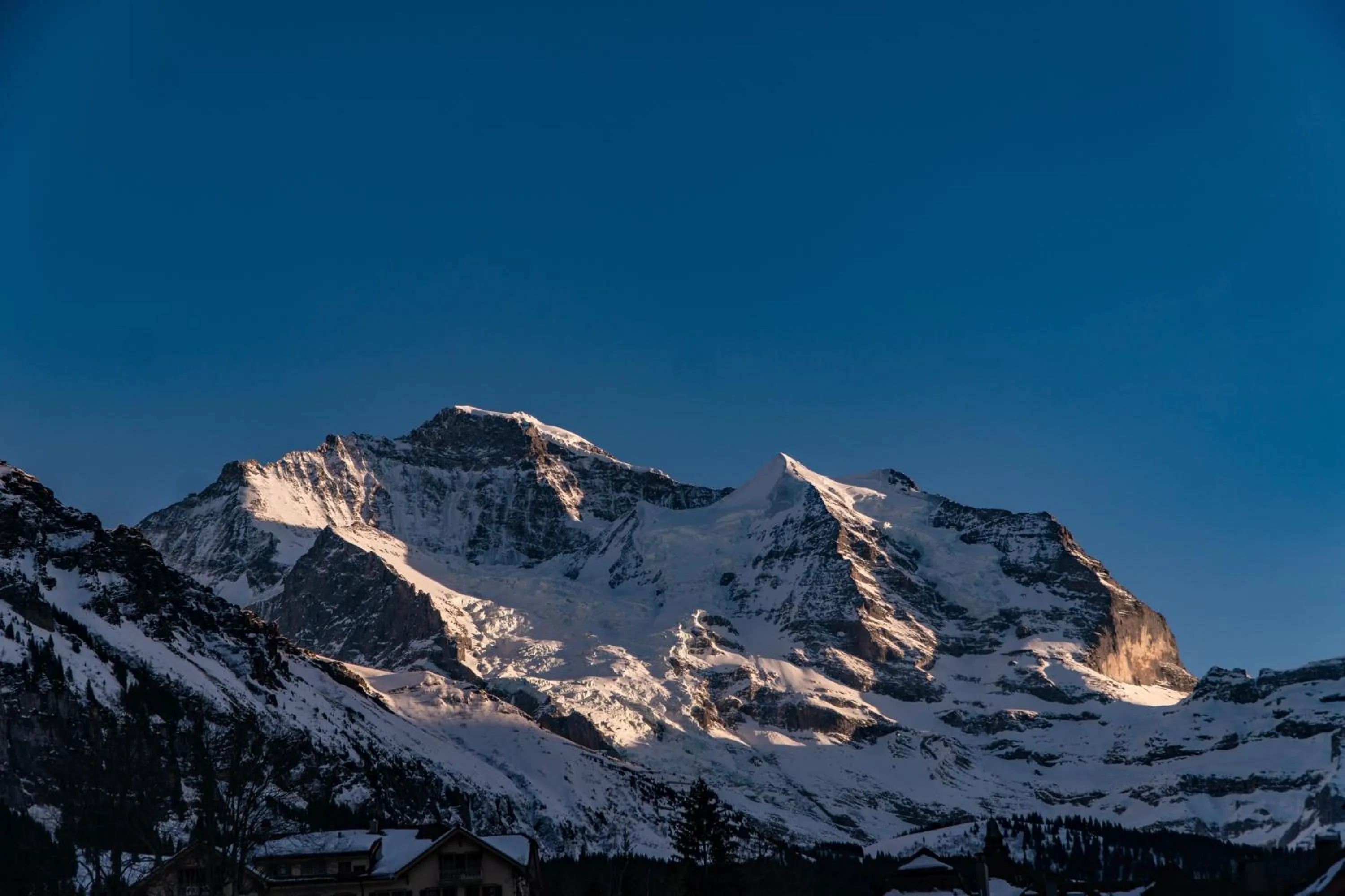 Mountain view in Hotel Silberhorn - Residences & Spa Wengen