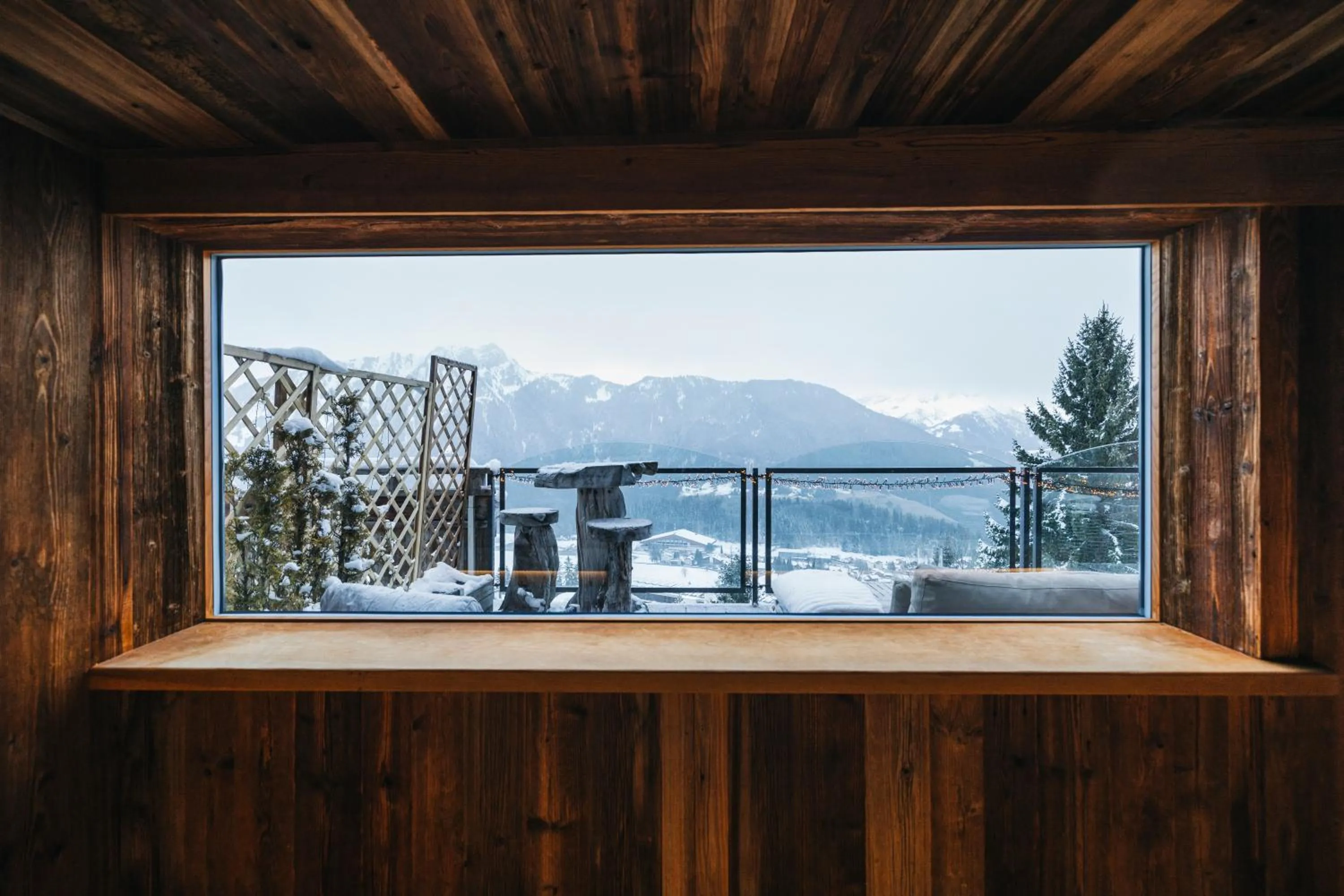 Sauna in Hôtel Le Grand Chalet