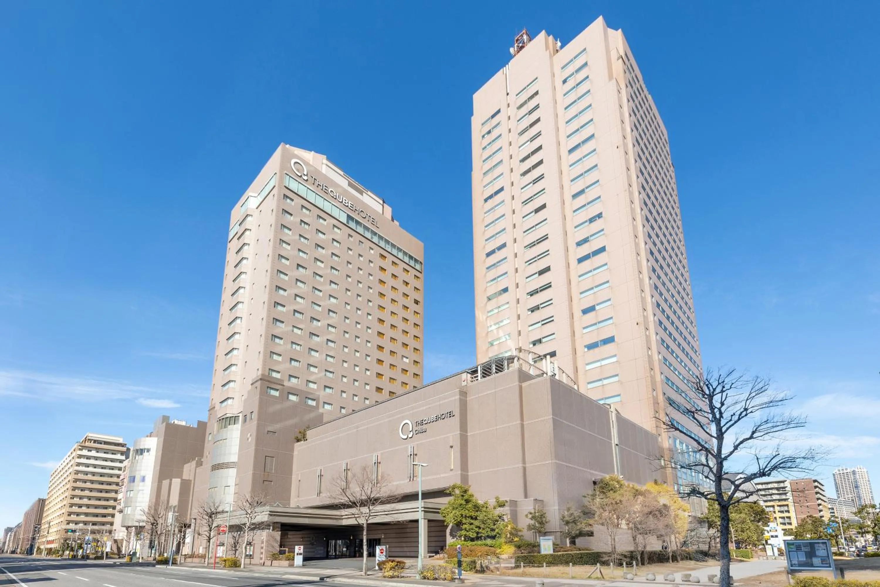 Property building in The QUBE Hotel Chiba
