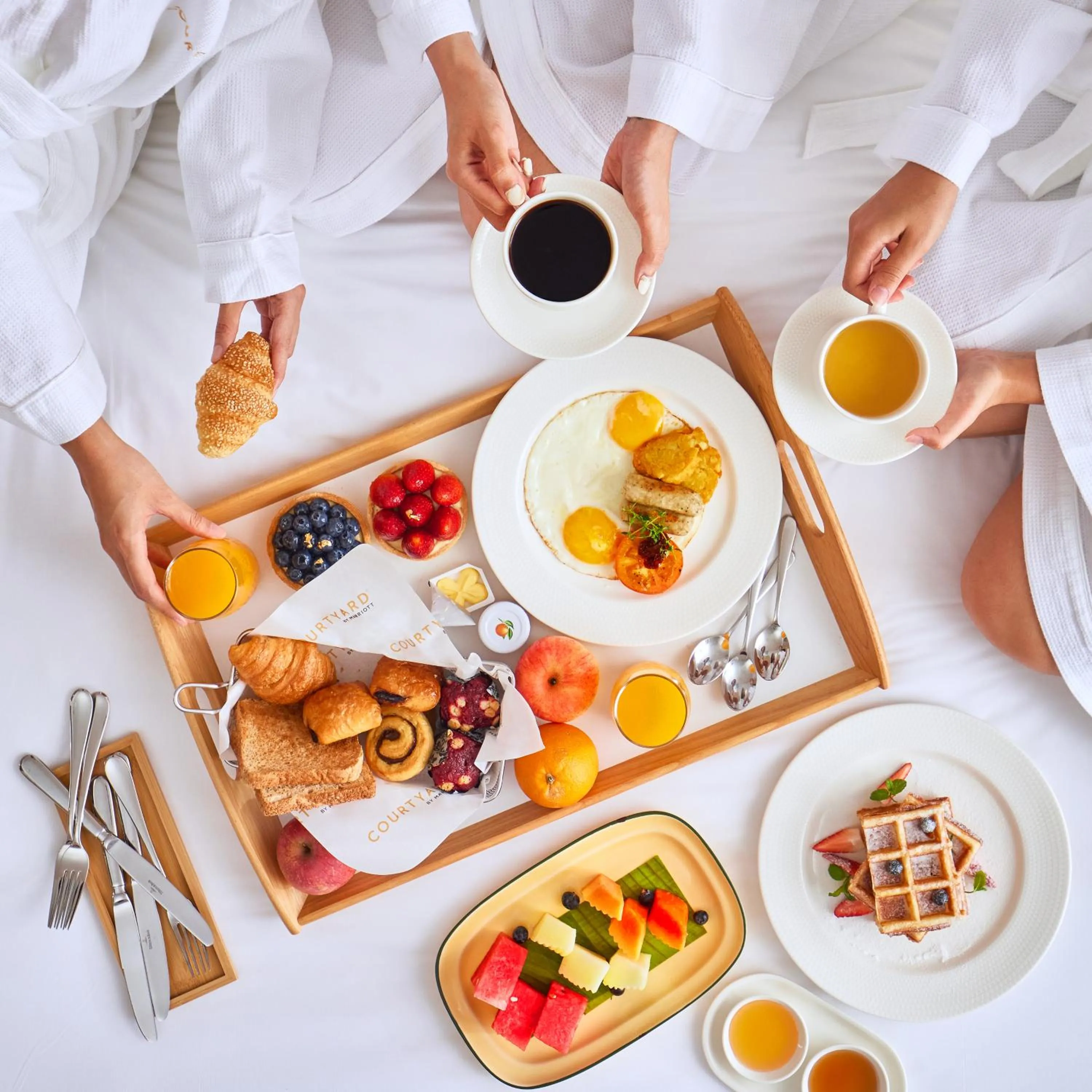 Food in Courtyard by Marriott Penang