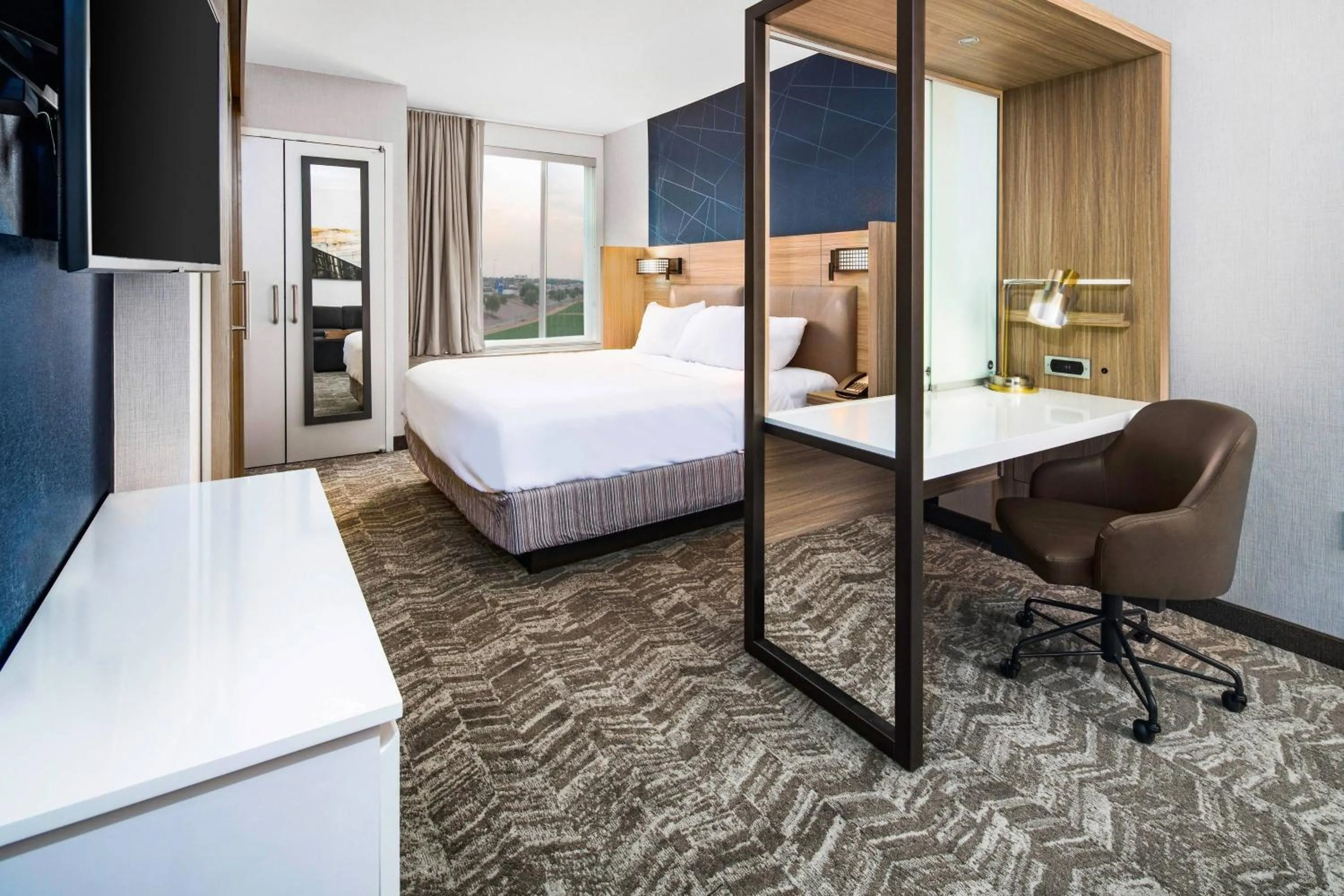 Bedroom, Bed in SpringHill Suites by Marriott Phoenix Goodyear