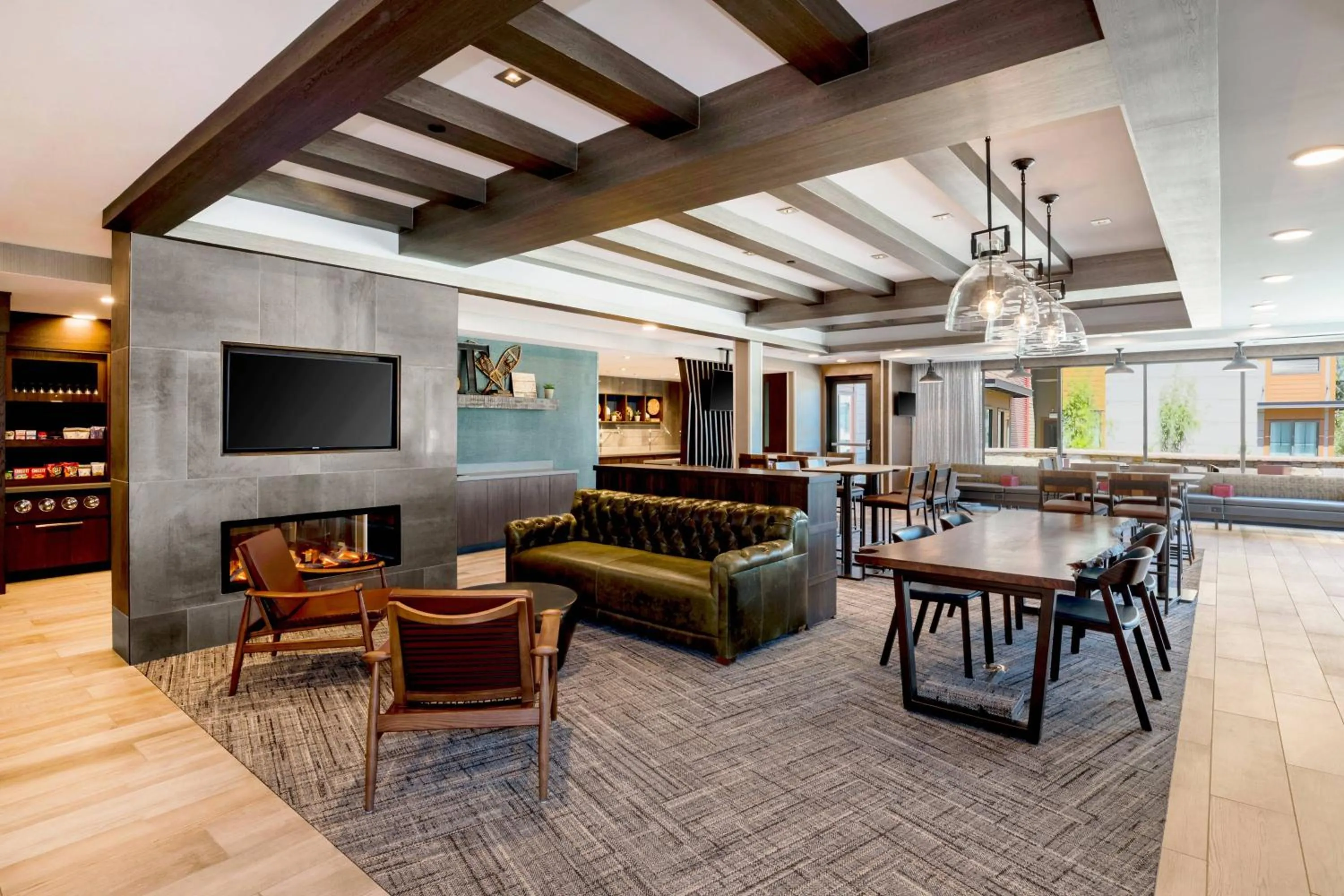 Lobby or reception in SpringHill Suites by Marriott Truckee Lake Tahoe