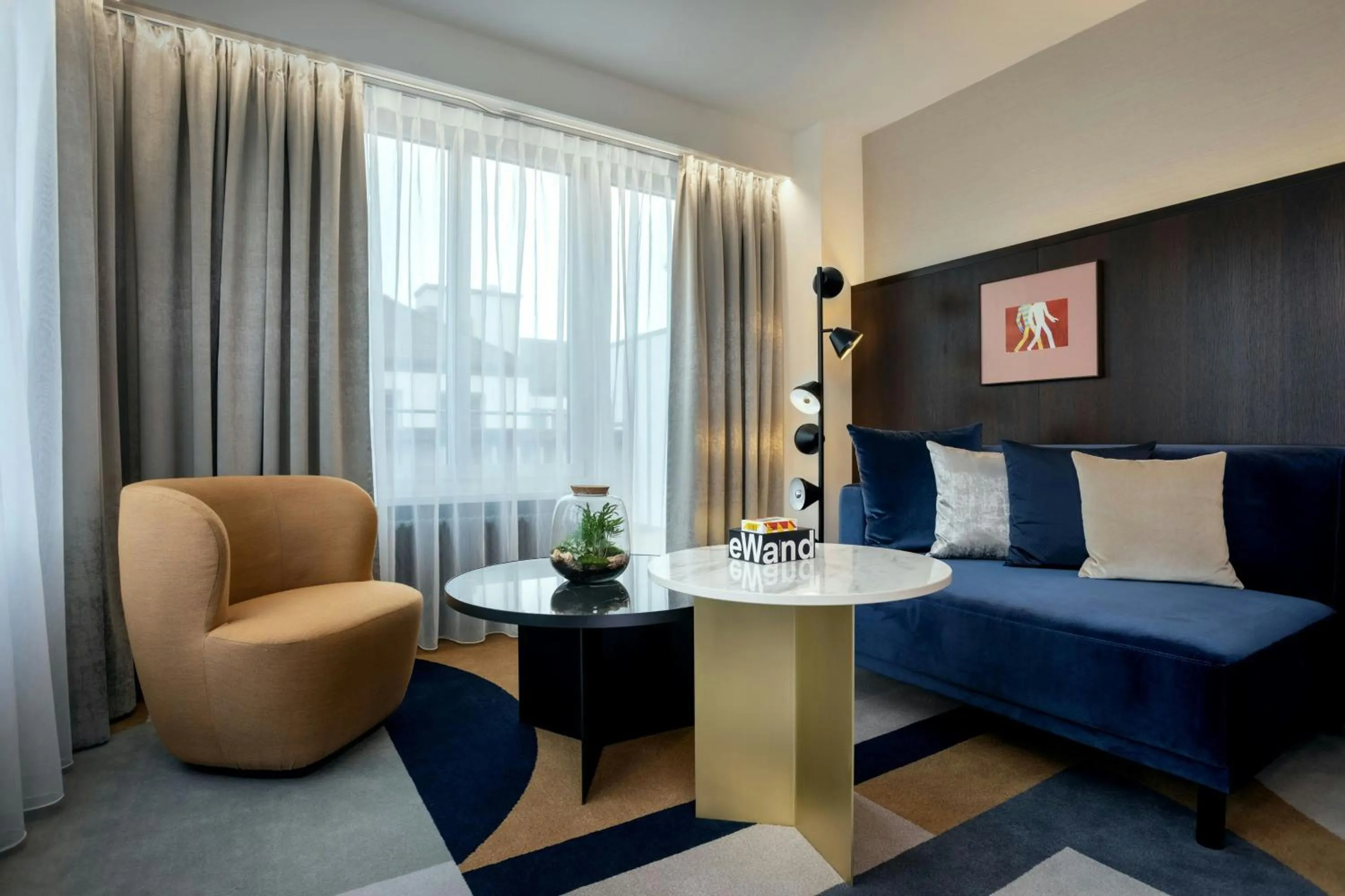 Living room in Neues Schloss Privat Hotel Zurich, Autograph Collection