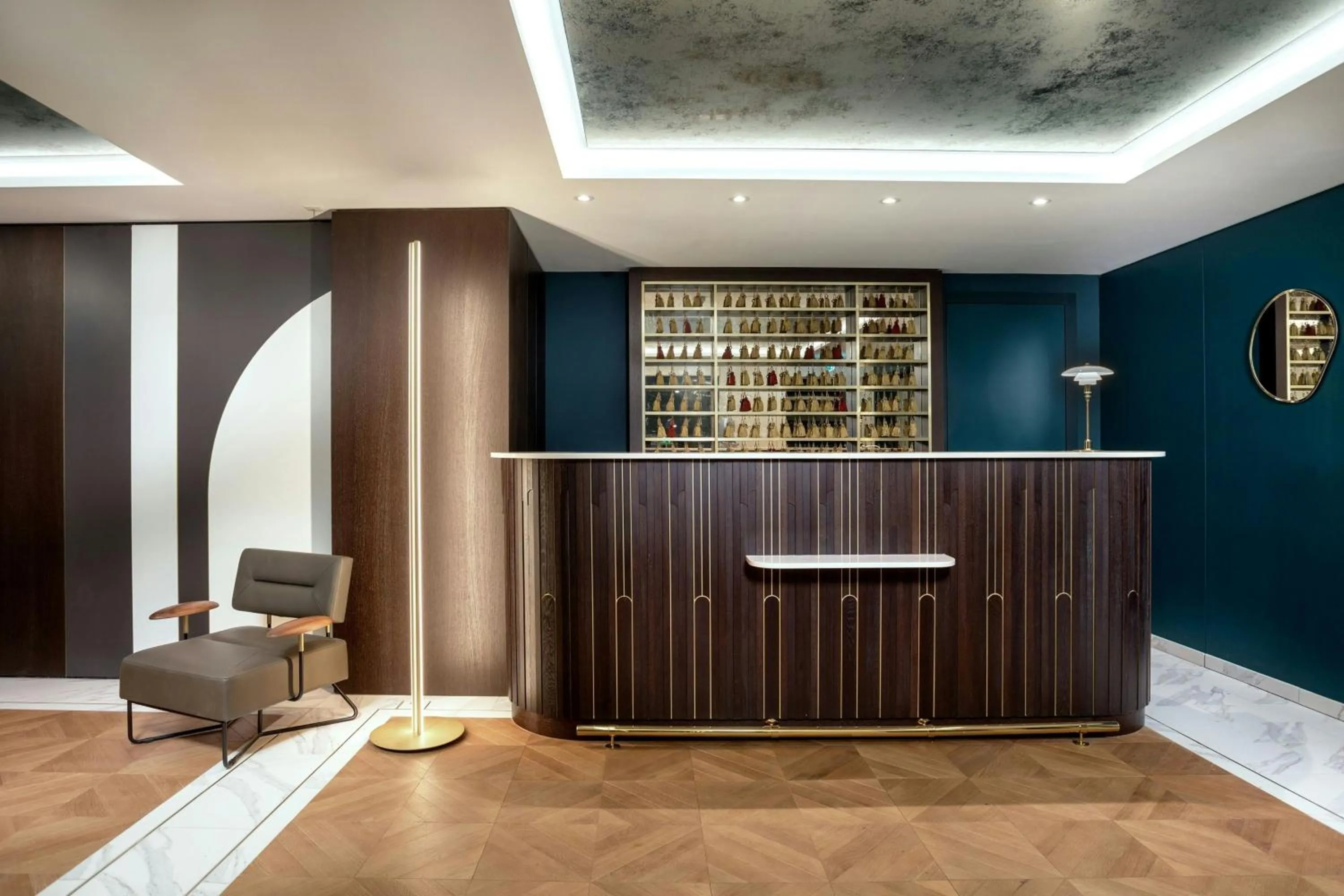 Lobby or reception in Neues Schloss Privat Hotel Zurich, Autograph Collection