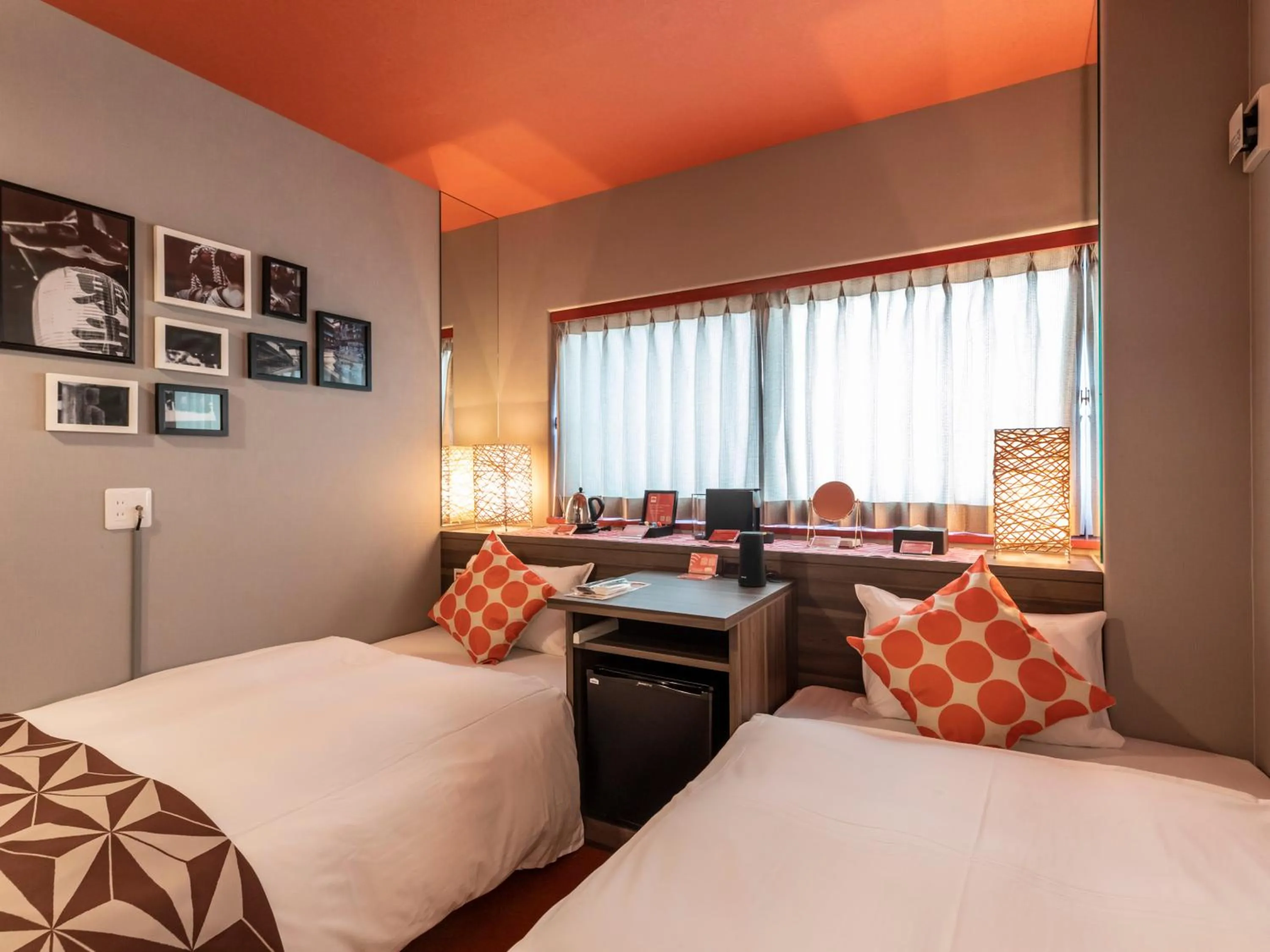 Bed in HALE Kyoto Toji