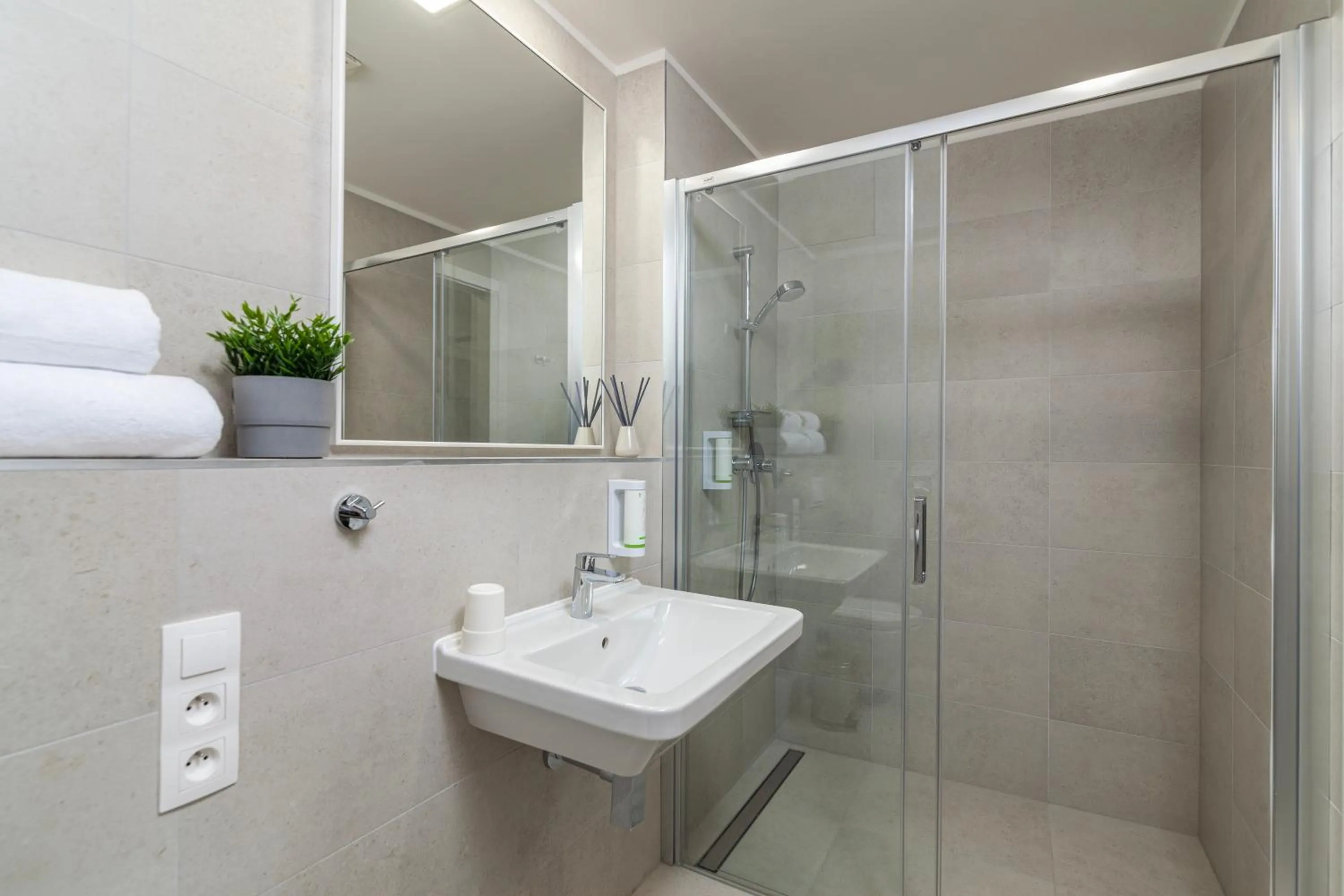 Bathroom in Tee House Čeladná