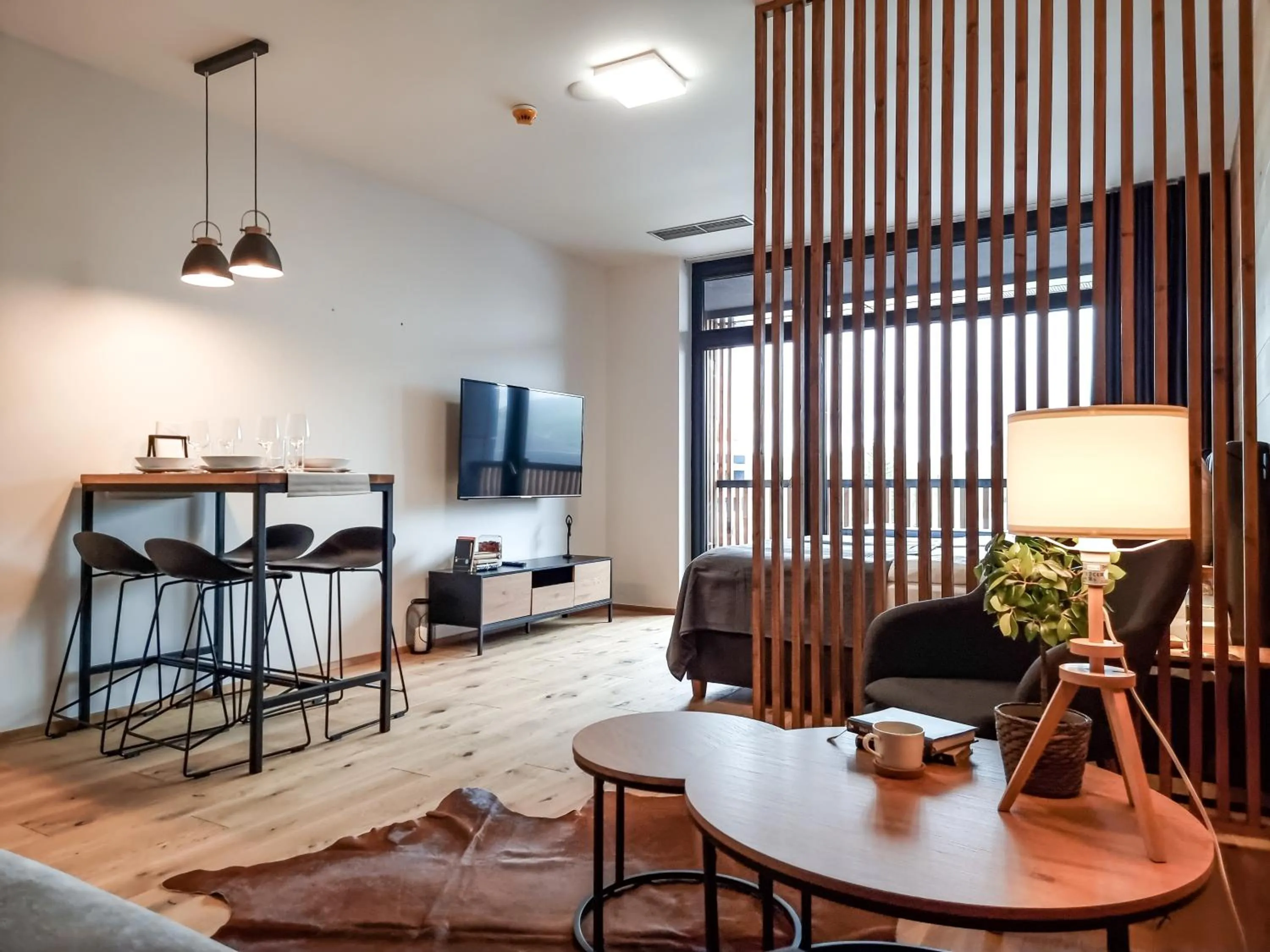 Seating area in Tee House Čeladná