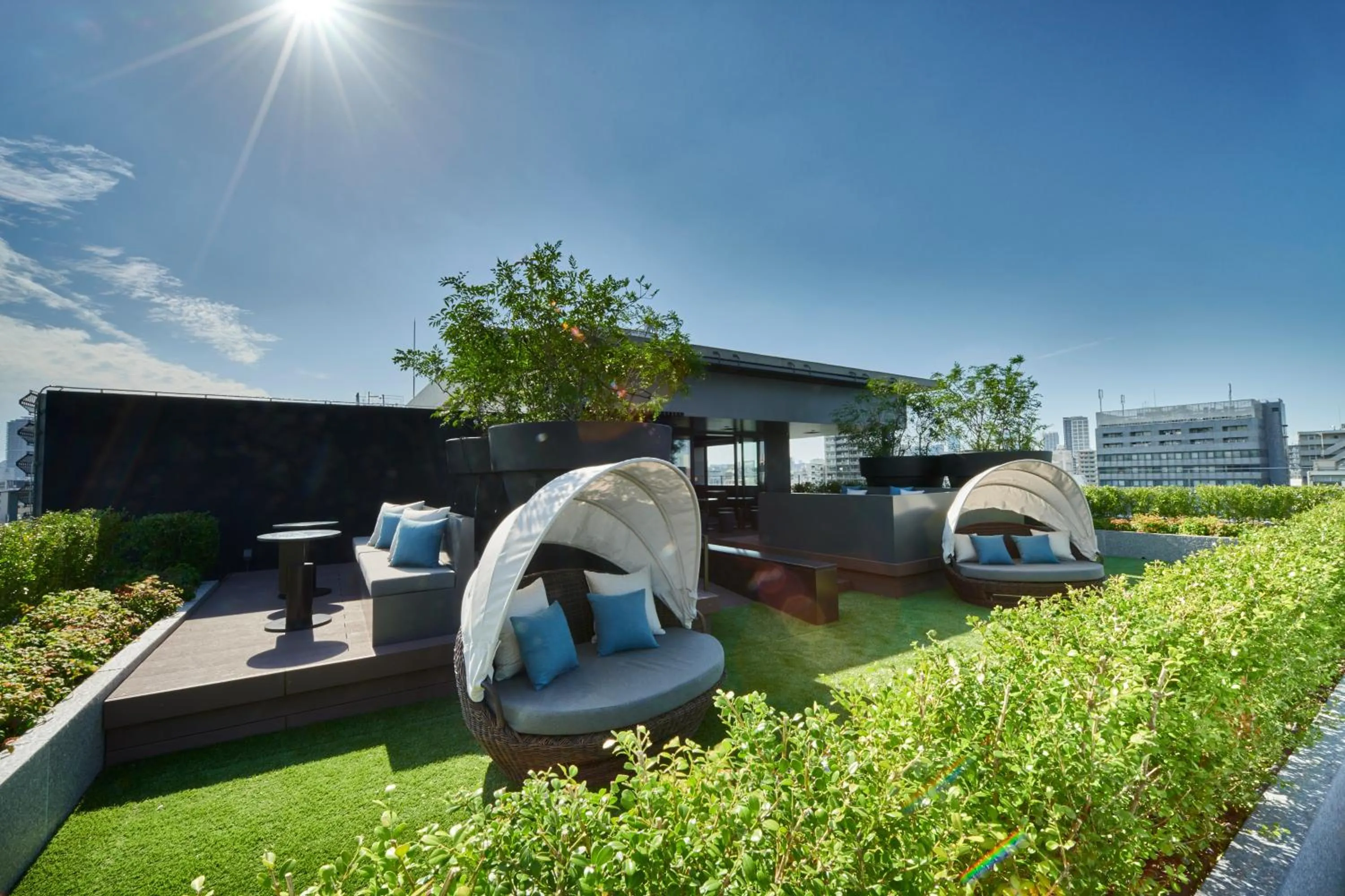 Balcony/Terrace in The Gate Hotel Ryogoku by Hulic