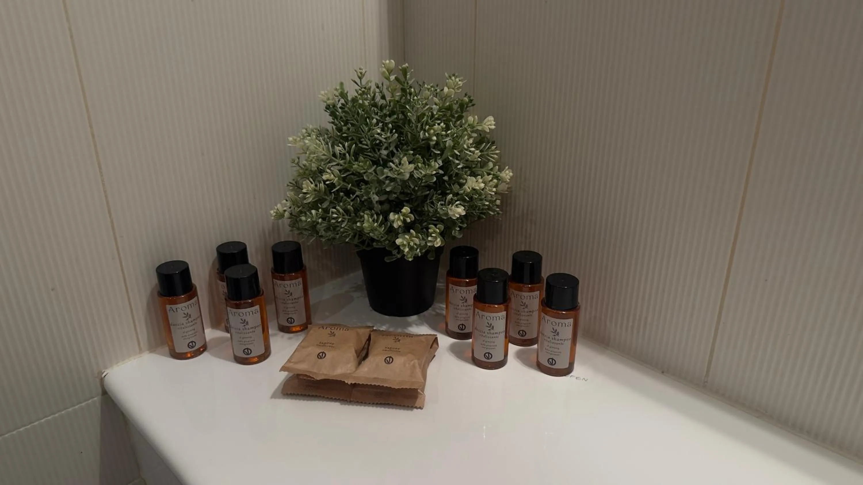 Bathroom in Romalive Hotel