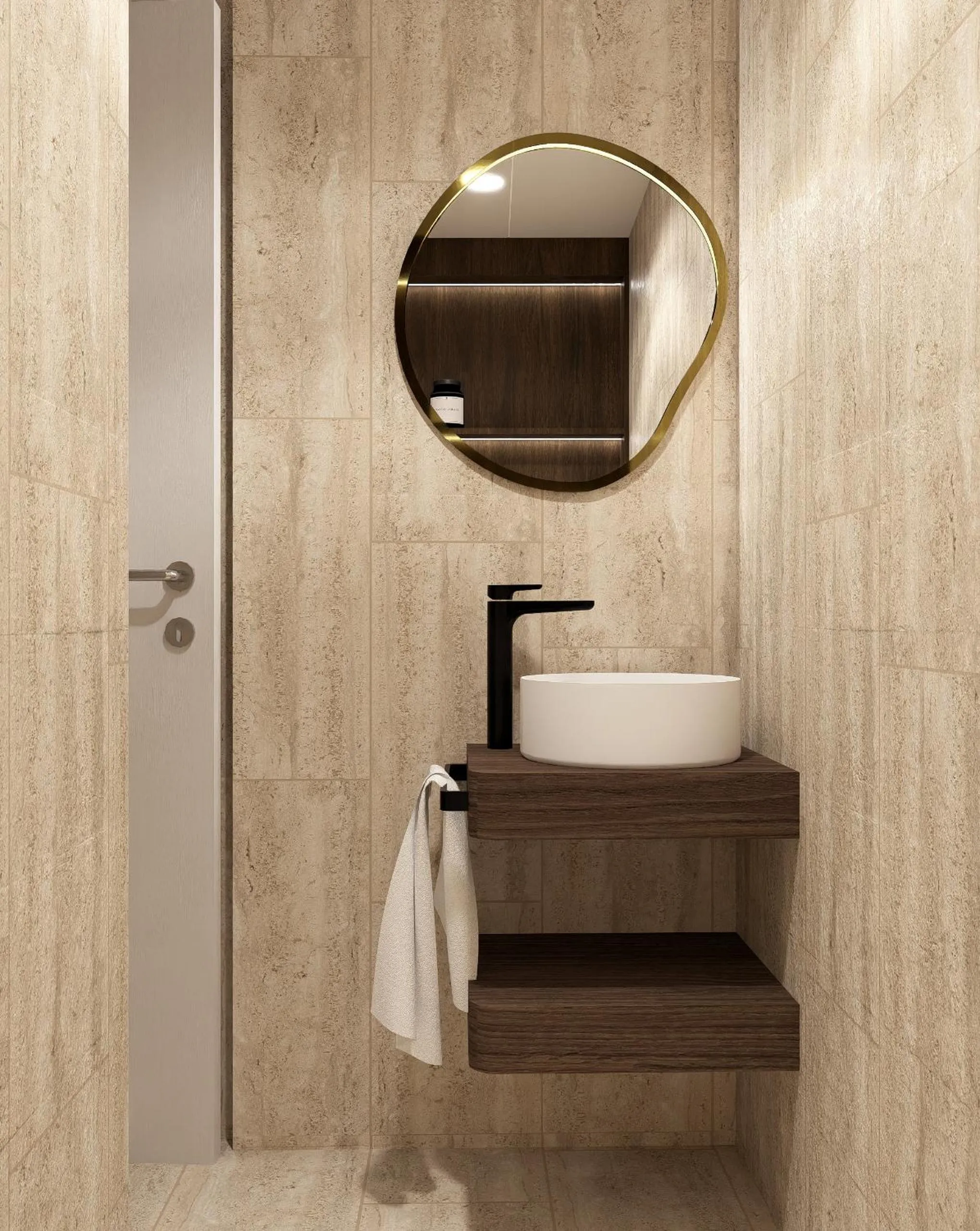 Bathroom in Hotel la Palma au Lac