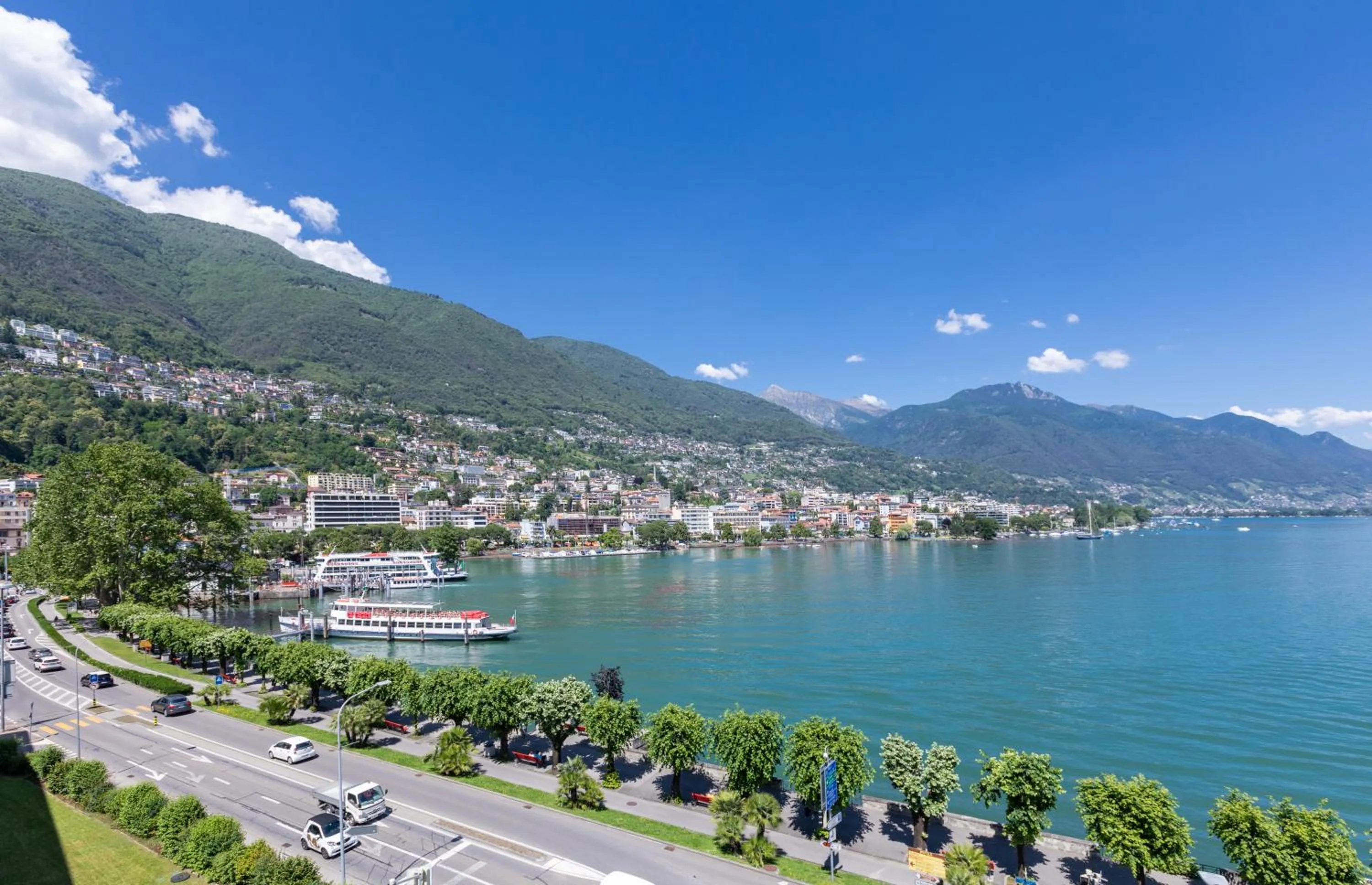 Lake view in H4 Hotel Arcadia Locarno