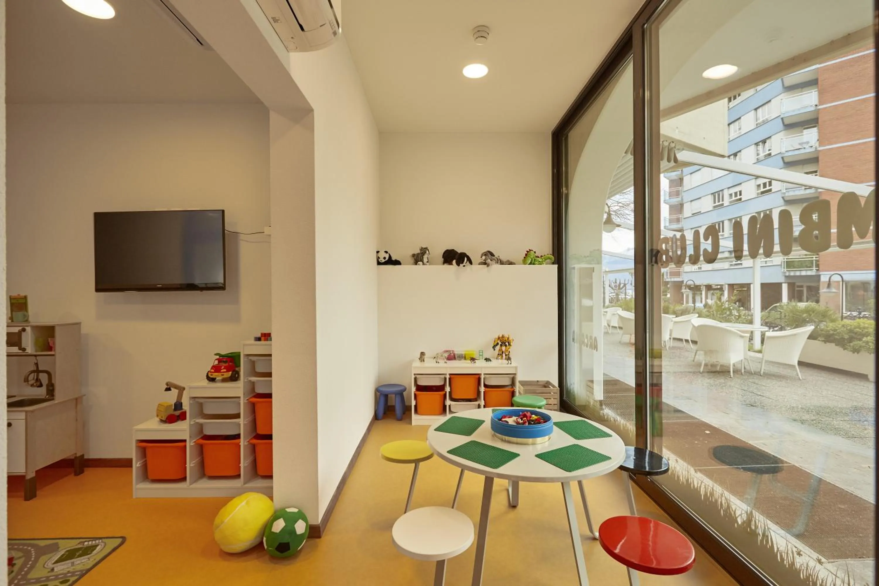 Children play ground in H4 Hotel Arcadia Locarno