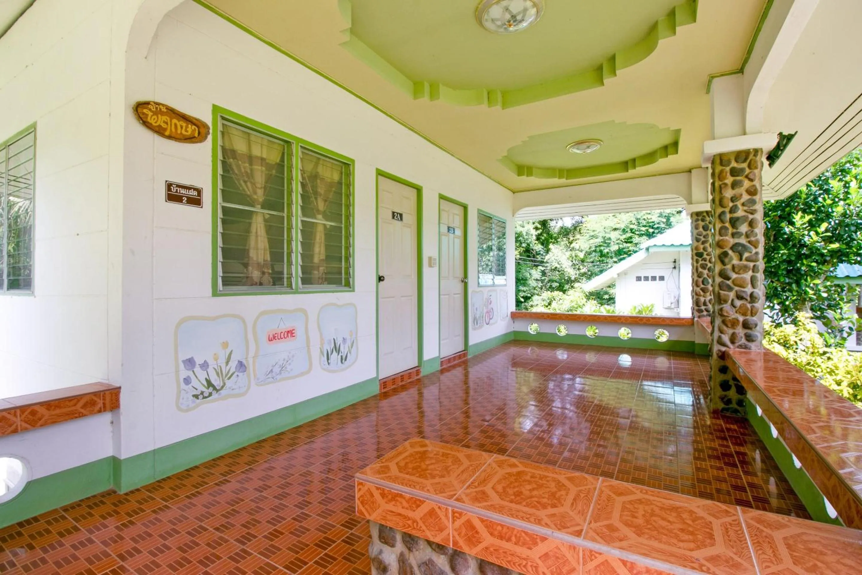 Lobby or reception in OYO 1080 Kanyapa Resort Kaeng Krachan