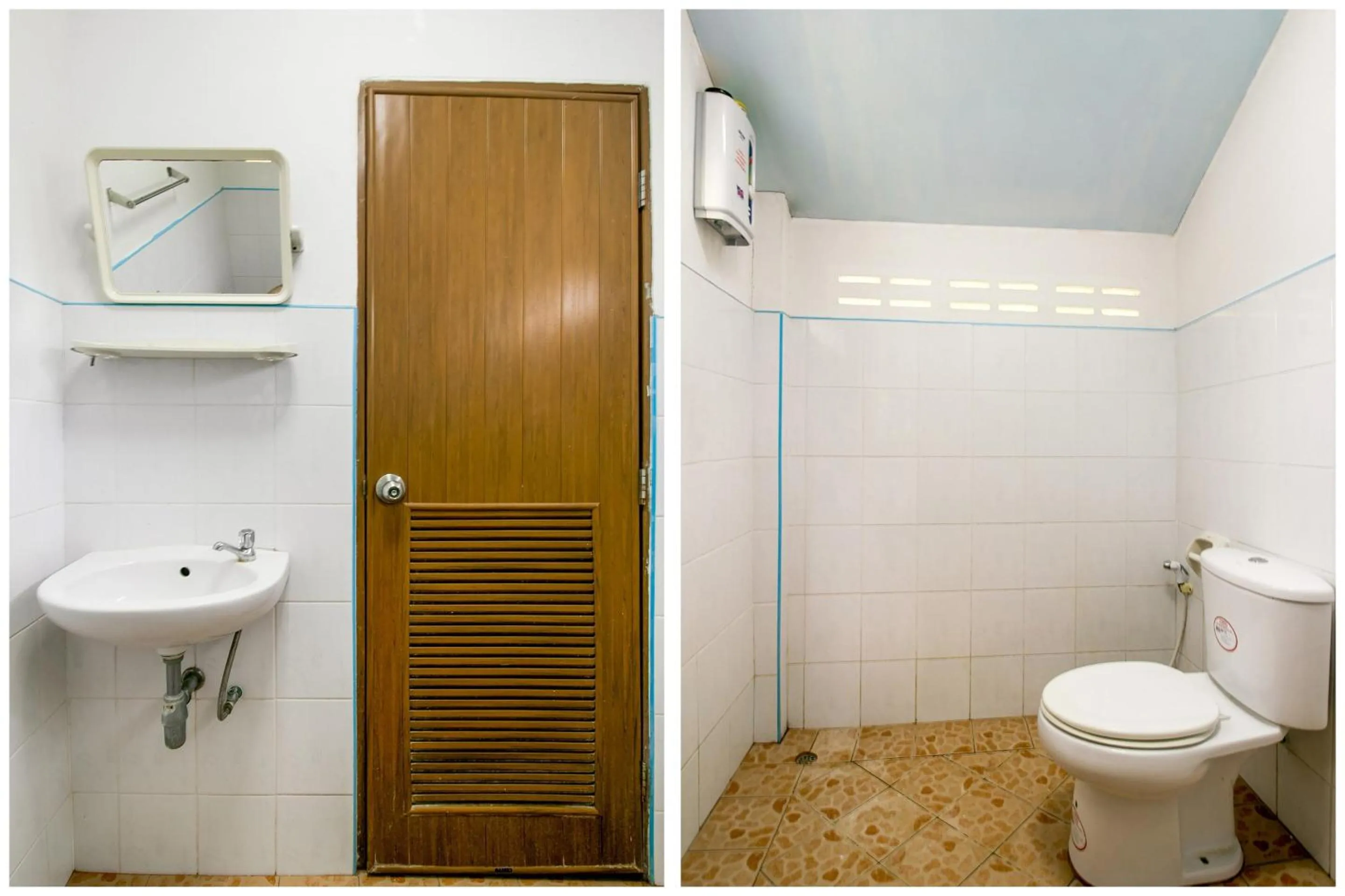 Bathroom in OYO 1080 Kanyapa Resort Kaeng Krachan