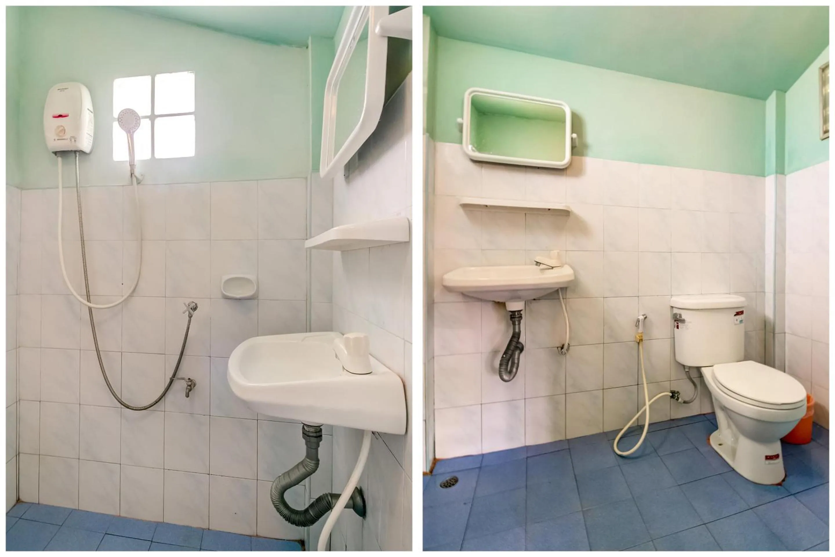 Bathroom in OYO 1080 Kanyapa Resort Kaeng Krachan