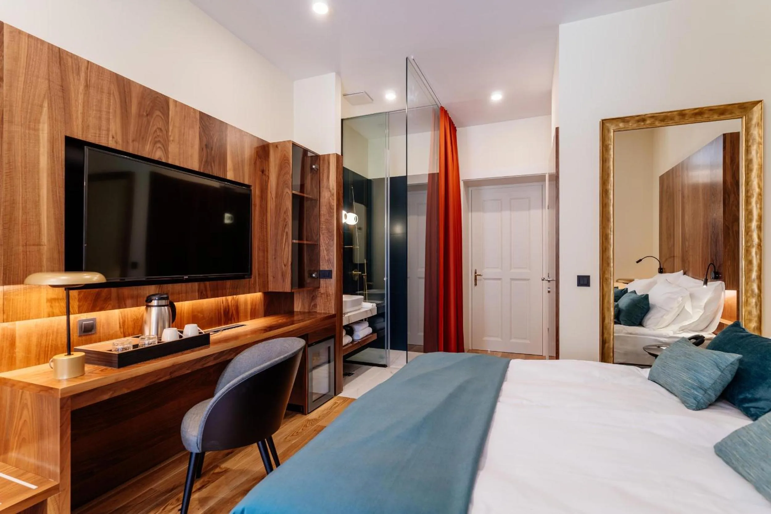 Bedroom, Bed in Boutique Hotel Dobrna - Terme Dobrna