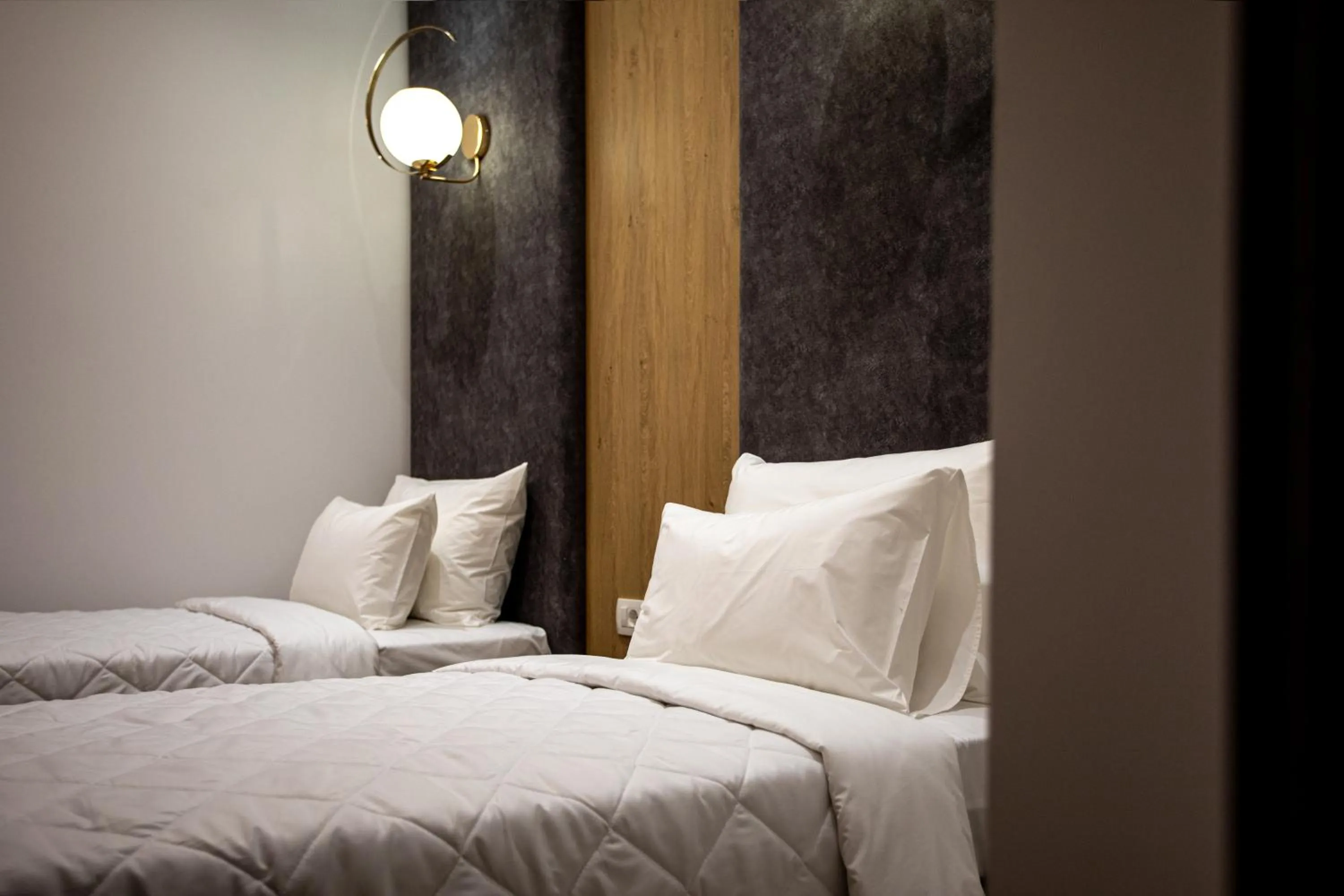 Bed in Grand Central Hotel