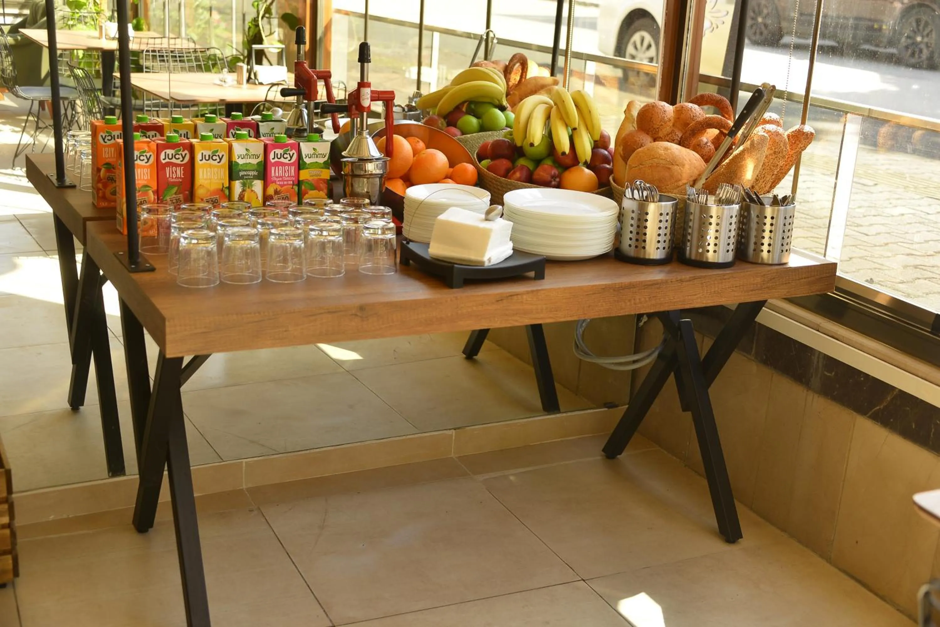 Breakfast in Pure Diamond Hotel