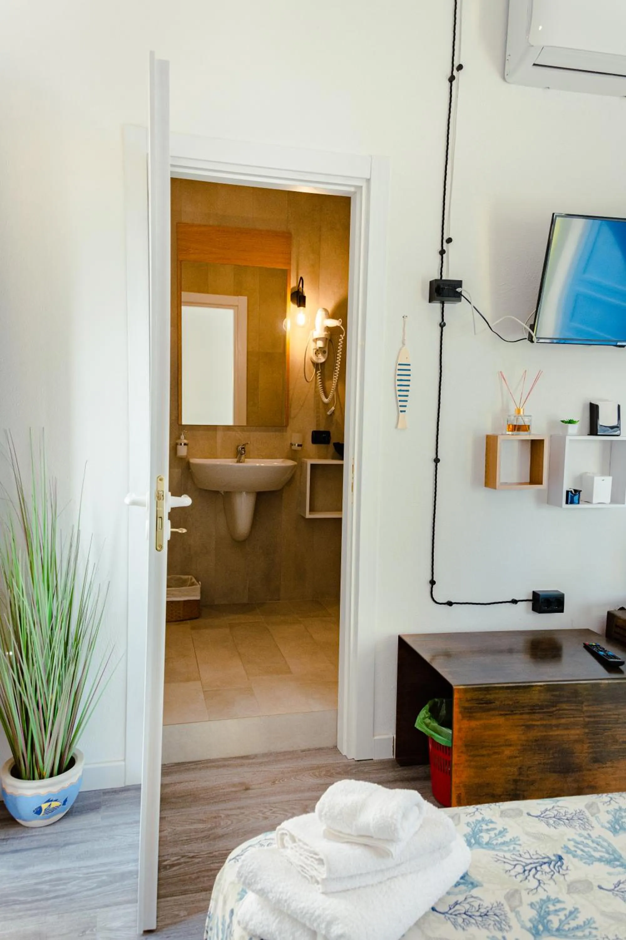 Bed in Ci Thorno Hotel