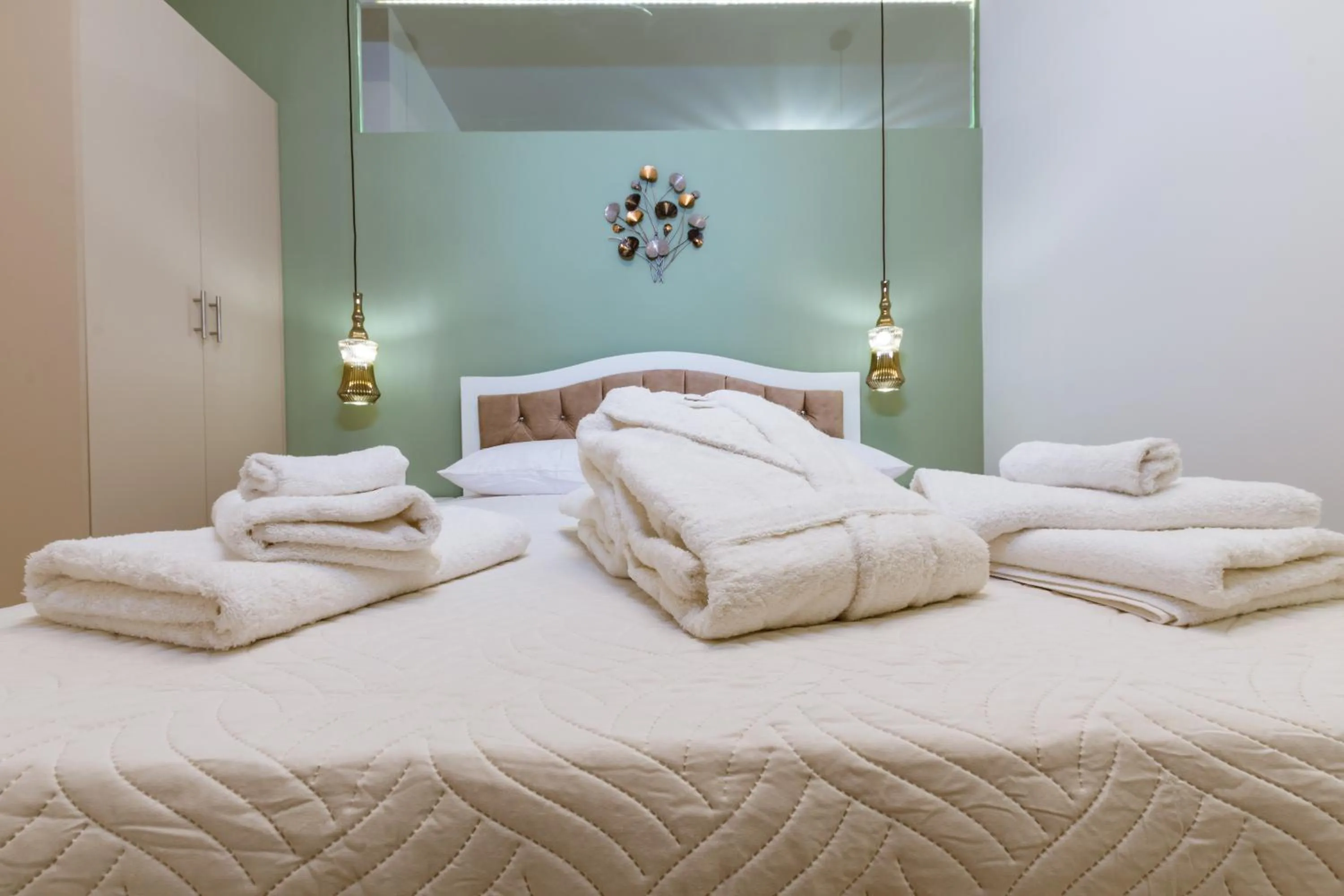 Bed in Konmari Boutique Suites