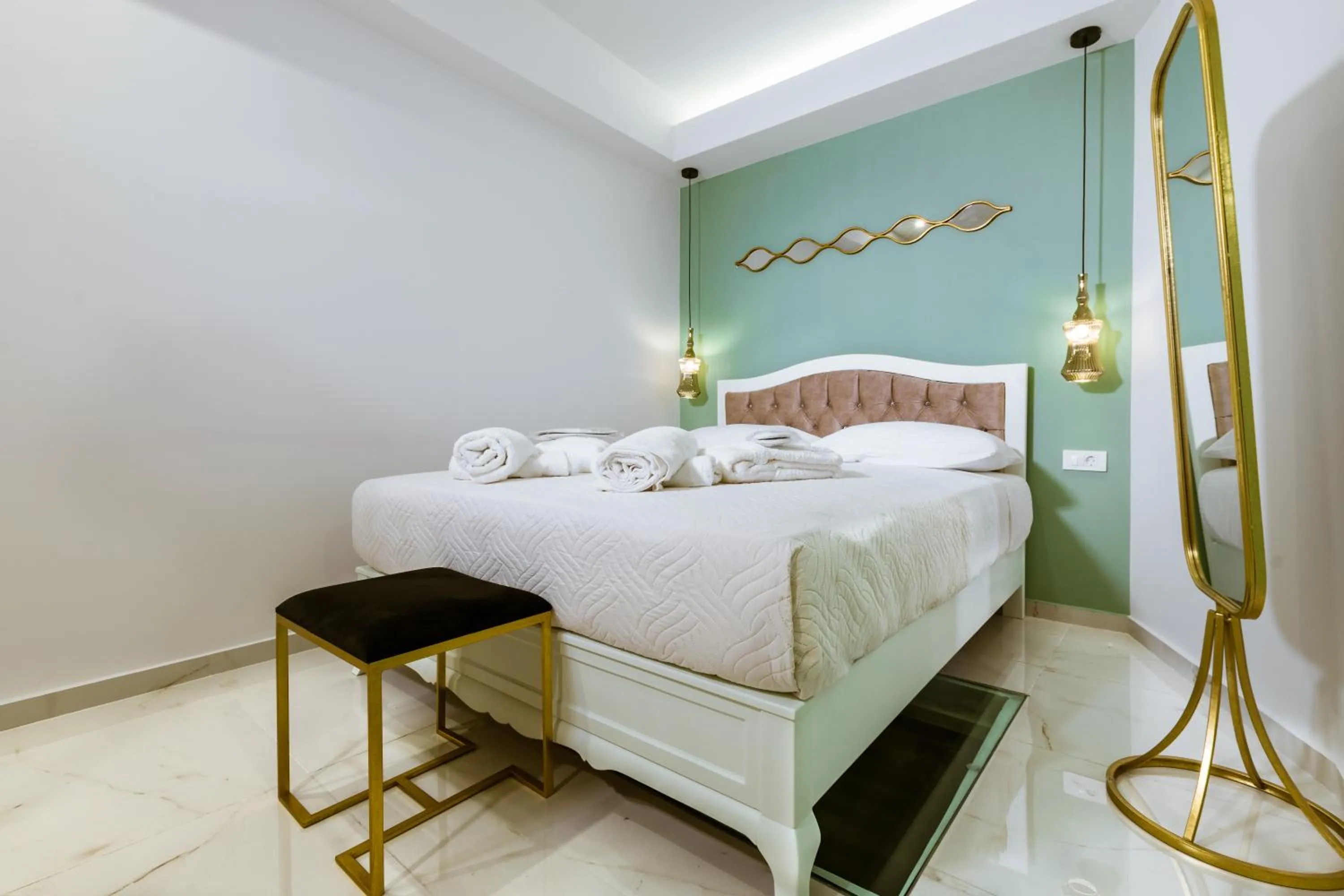 Bed in Konmari Boutique Suites