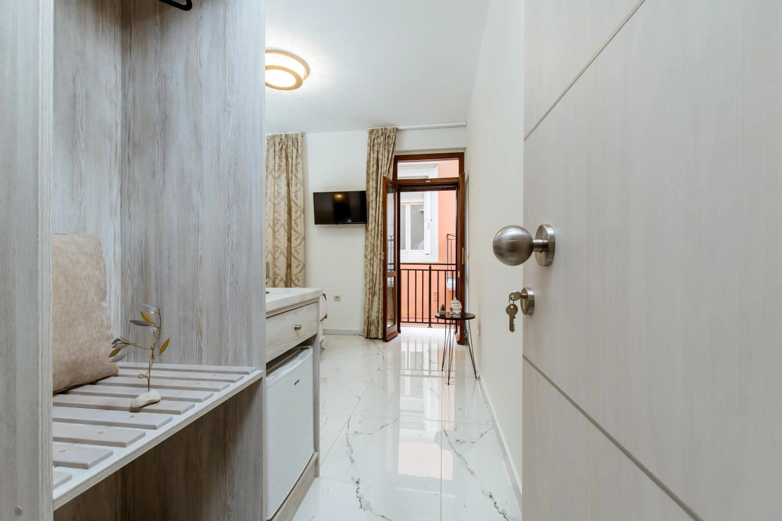 Bed in Konmari Boutique Suites