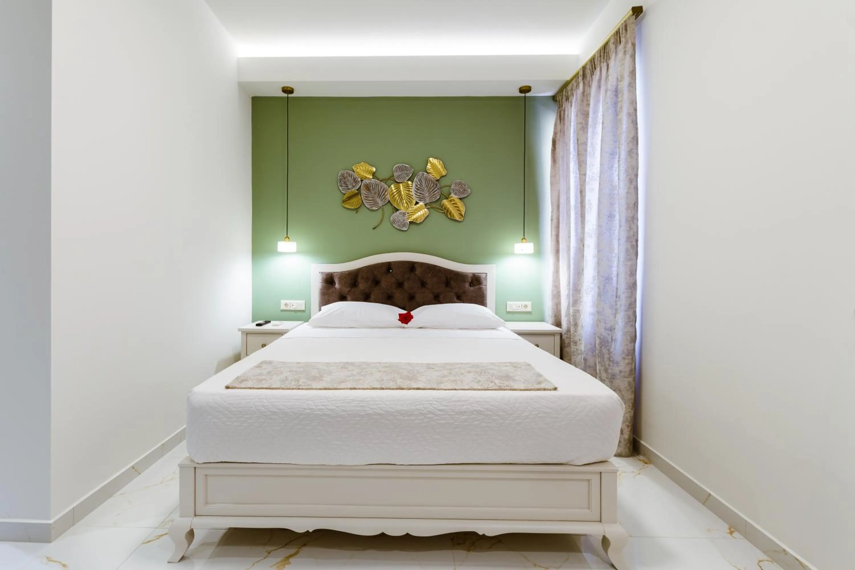 Bed in Konmari Boutique Suites