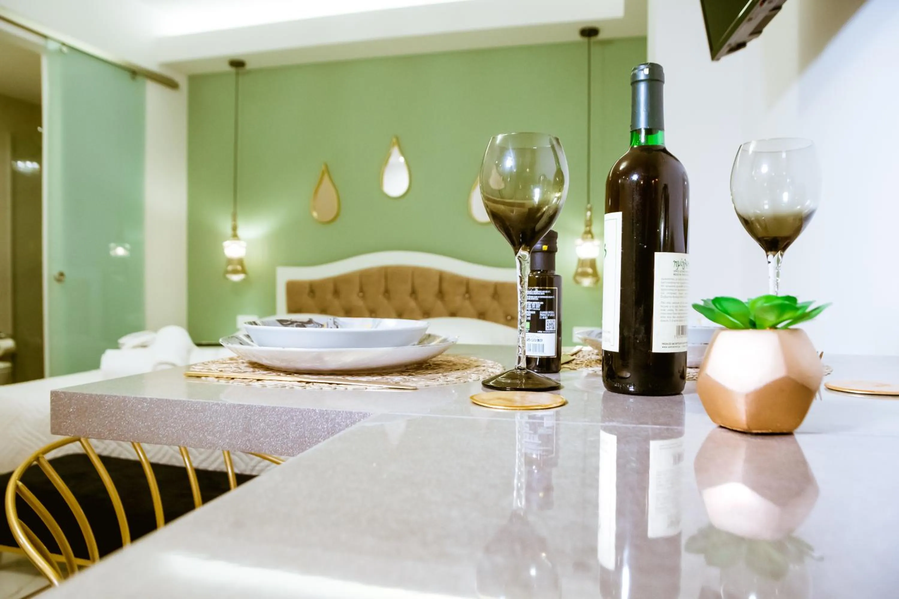 Bed in Konmari Boutique Suites