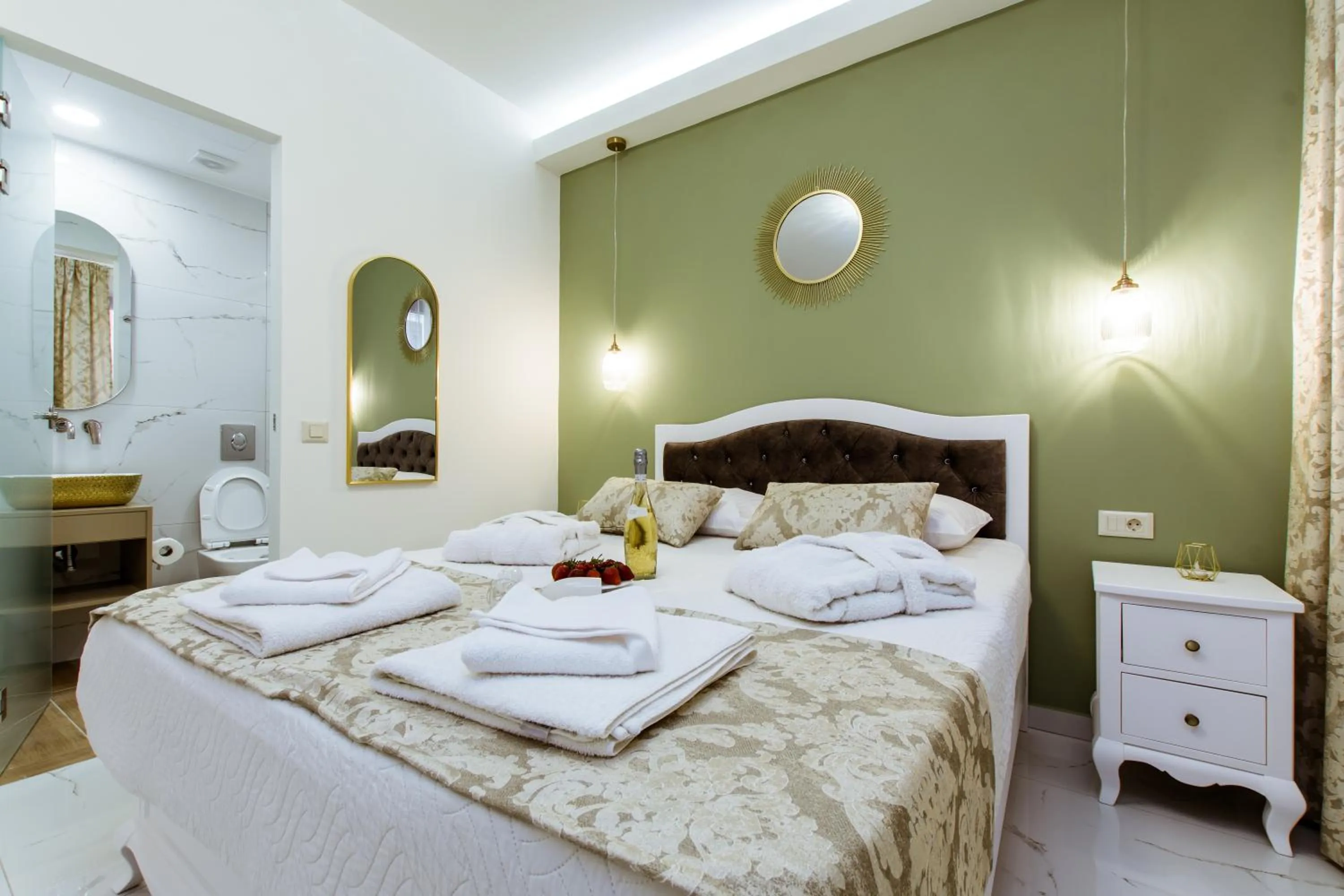 Bed in Konmari Boutique Suites