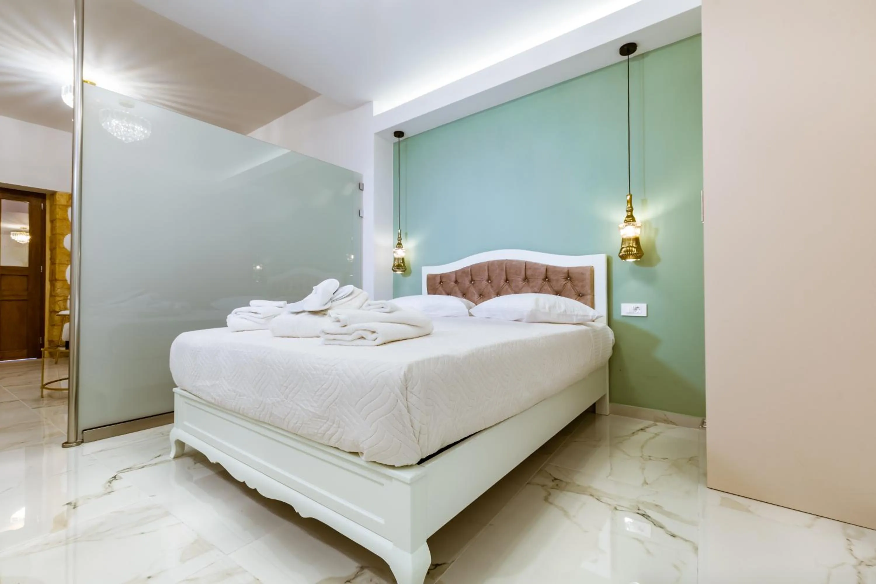 Bed in Konmari Boutique Suites